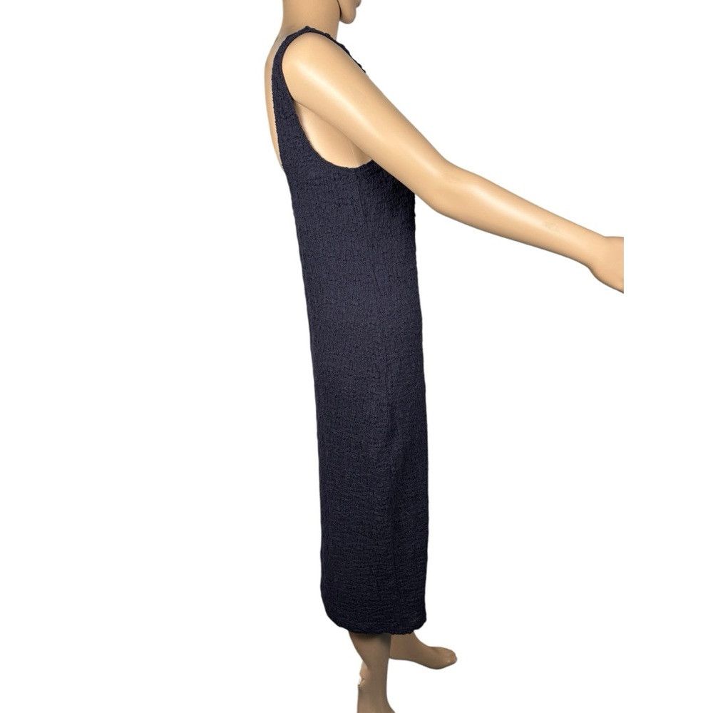 Vince NWT New $295 Vince Popcorn Textured Tank Dress in Coastal S Size M / US 6-8 / IT 42-44 - 3 Thumbnail