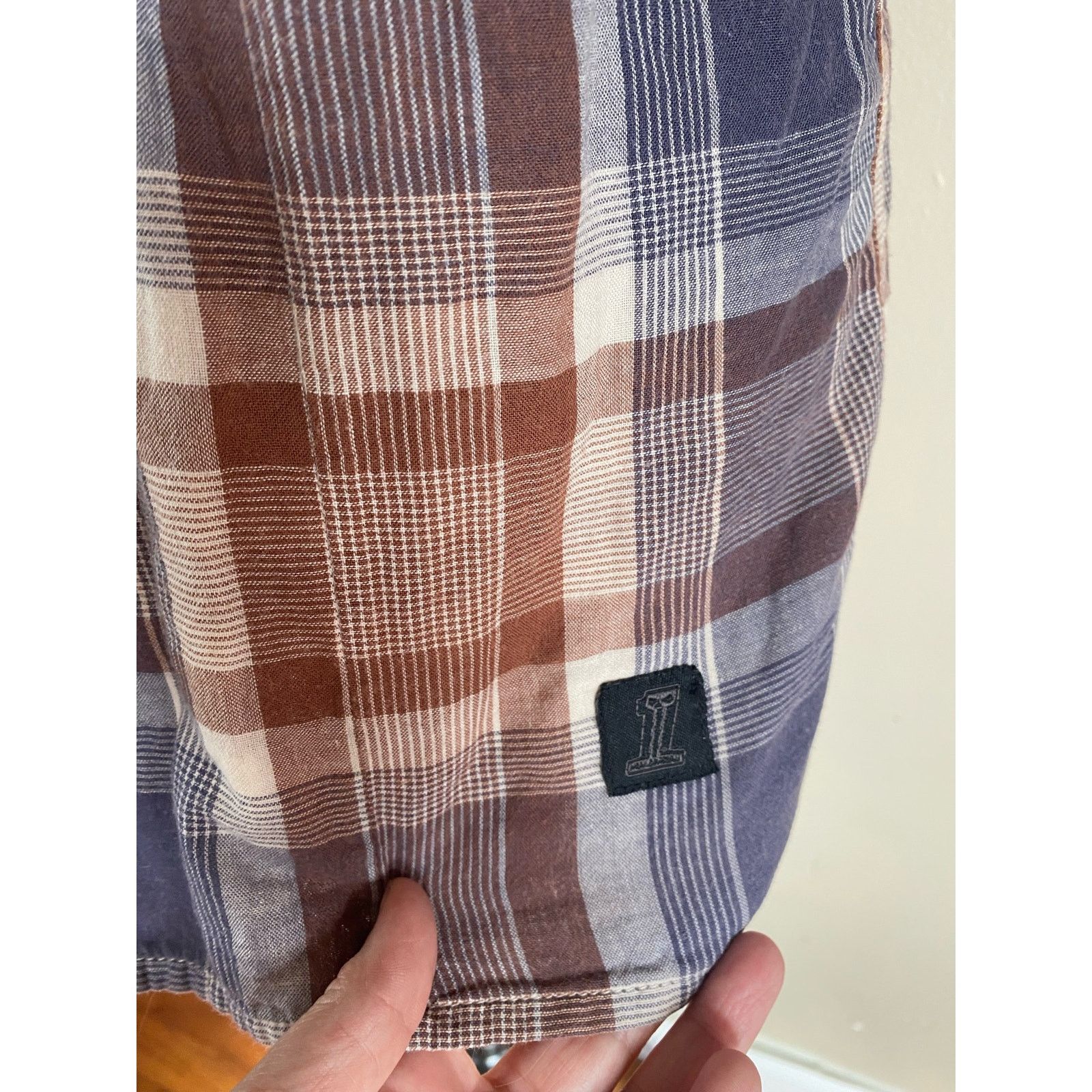 Harley Davidson Harley Davidson Plaid Short Sleeve Button Down Tiger Large Size US L / EU 52-54 / 3 - 5 Thumbnail