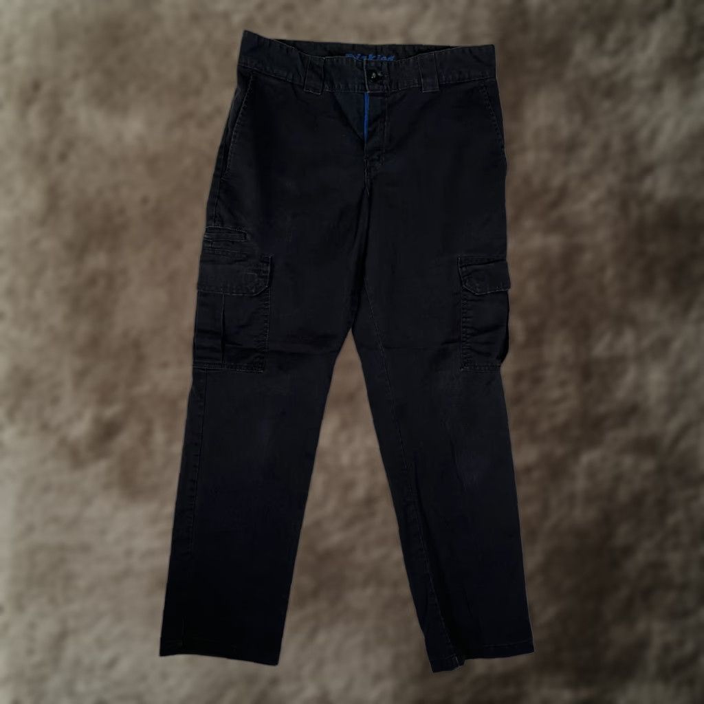 Dickies Dickies Cargo Pants Mens 32x30 Black Cargo Pants Stretch Workwear Size US 32 / EU 48 - 1 Thumbnail