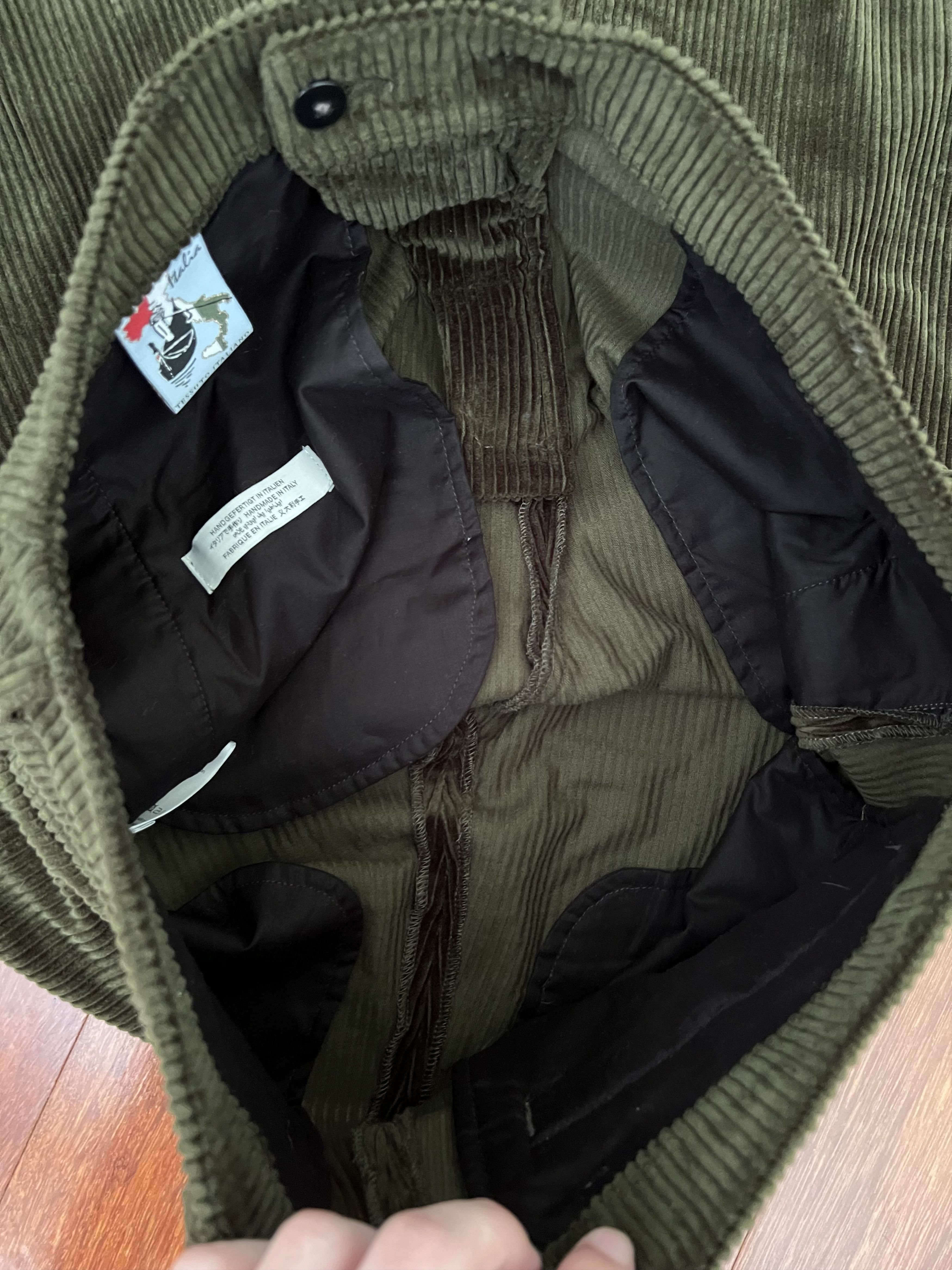 A Kind Of Guise 💚 AW23 A Kind Of Guise Vali Chino Olive Corduroy NEW Size US 32 / EU 48 - 9 Thumbnail