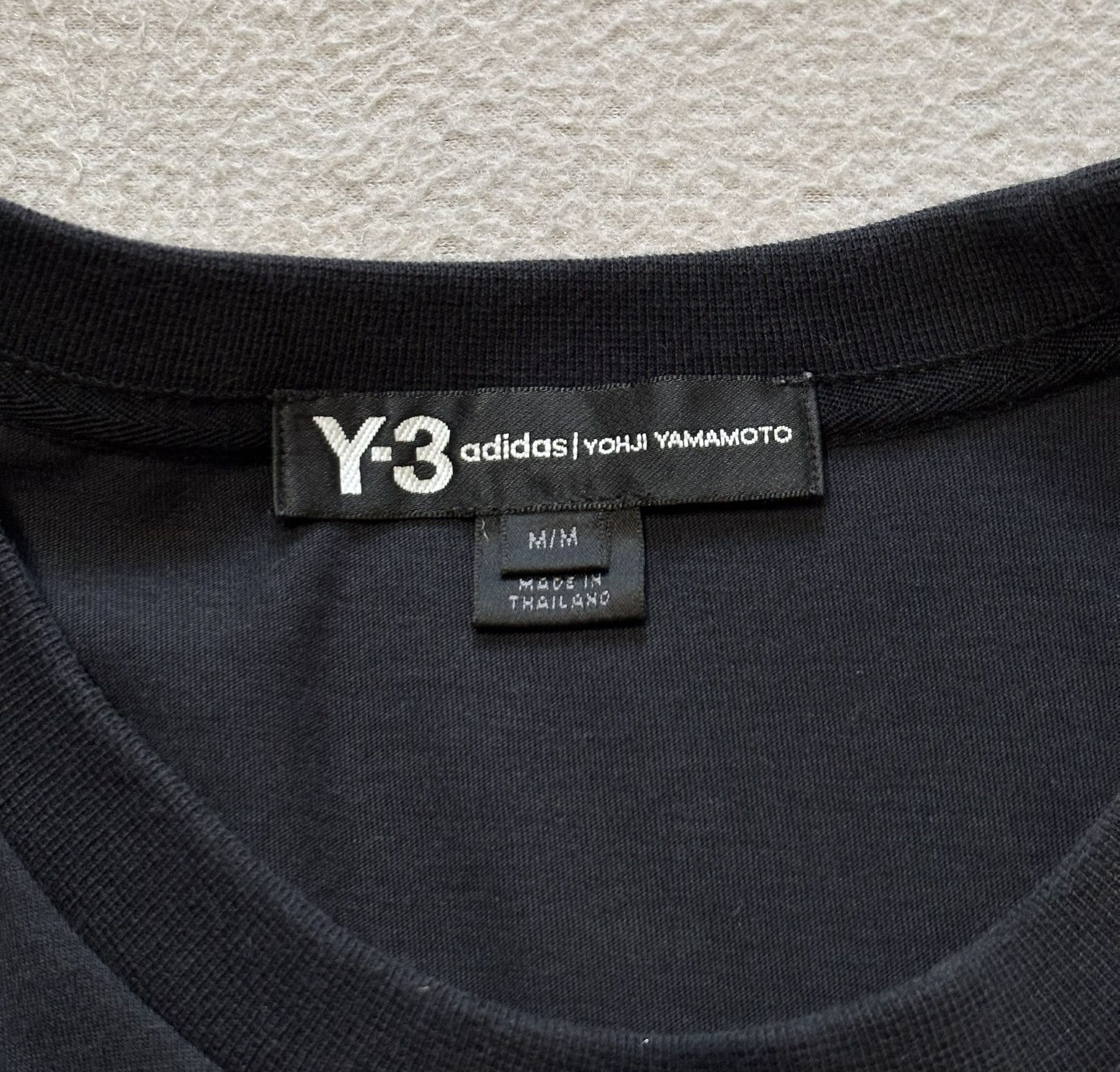 Y-3 Y-3 Classic Adidas Black T-Shirt Medium Size US M / EU 48-50 / 2 - 11 Thumbnail