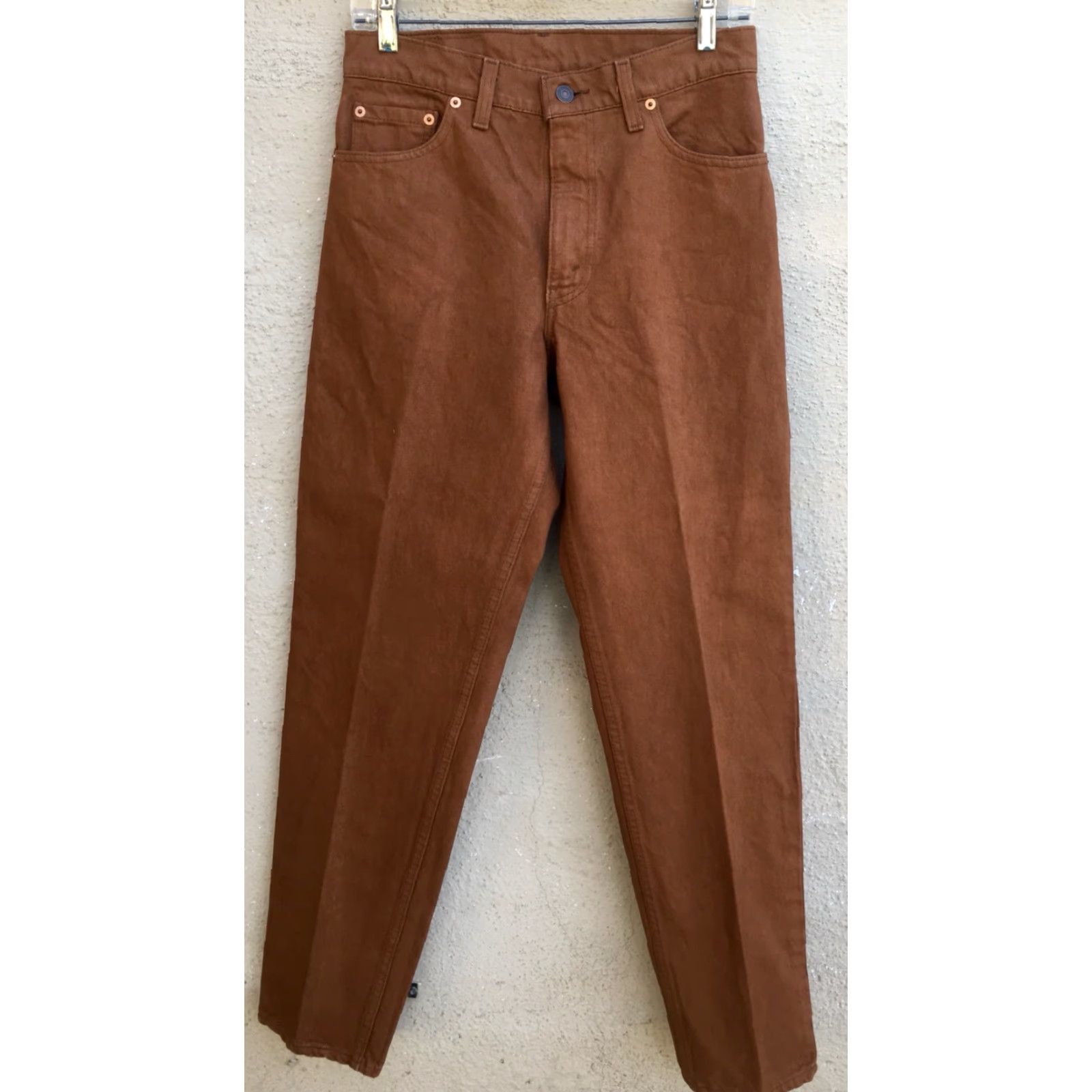 Vintage VINTAGE Levi’s 550 Jeans Brown Made In USA W 30 L 32 Levi’s Jeans Brown 30x32 USA Casual Mens Size US 30 / EU 46 - 4 Thumbnail