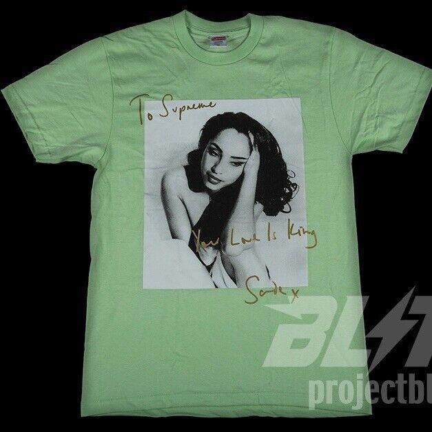 Supreme SS17 SUPREME SADE TEE T-SHIRT LIGHT GREEN SIZE L LARGE 2017 Size US L / EU 52-54 / 3 - 1 Thumbnail