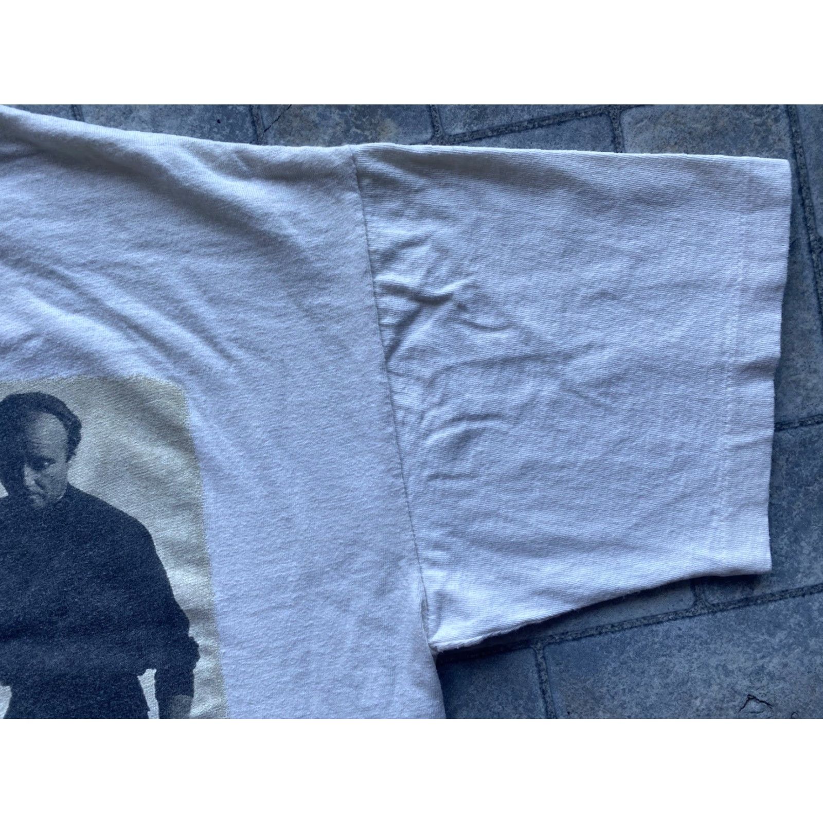 Both VINTAGE Brockum Phil Collins T Shirt 1994 World Tour White Cotton Mens L Short Sleeve Band Music 90s Shirts Men Size US L / EU 52-54 / 3 - 6 Thumbnail