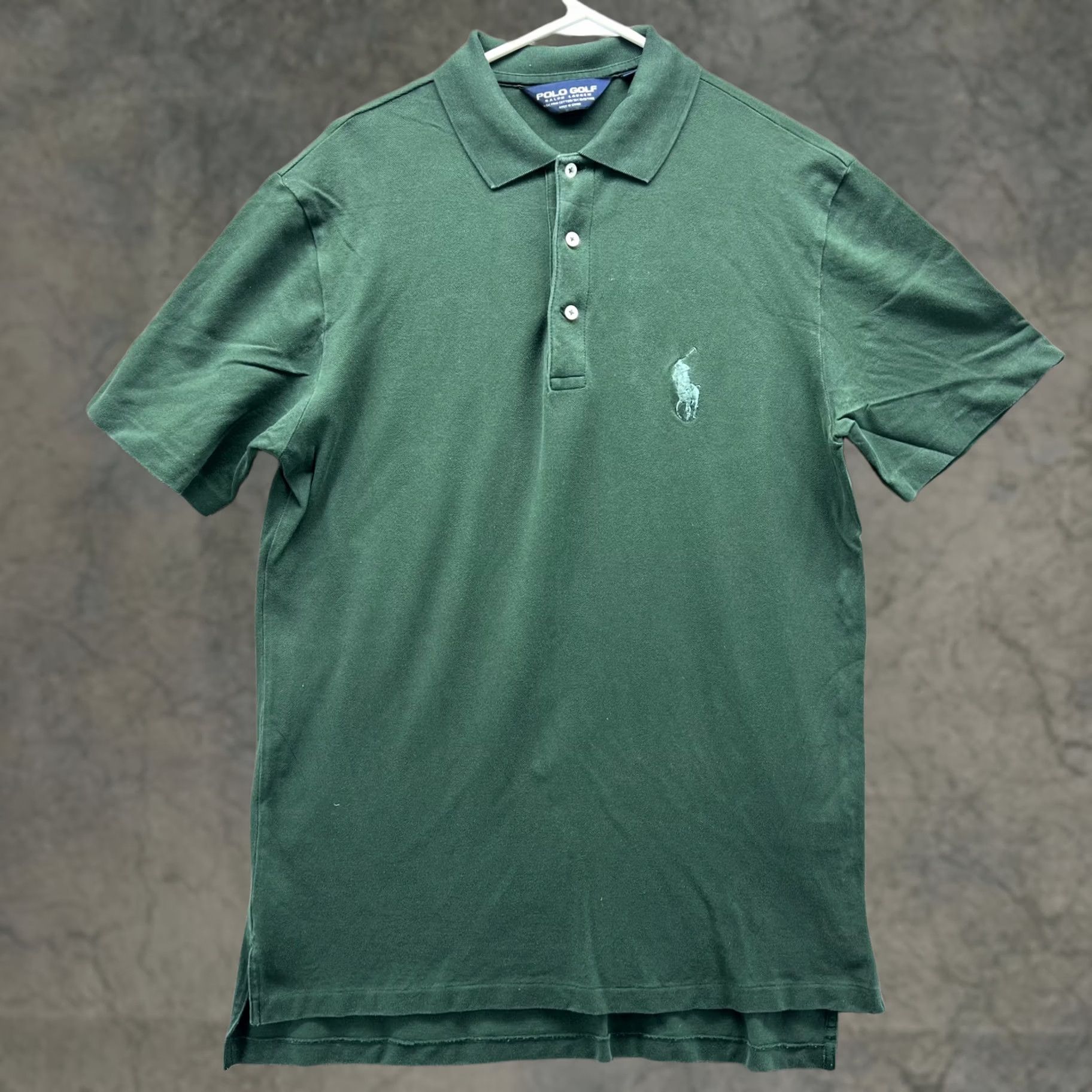 Polo Ralph Lauren Polo Ralph Lauren Polo Shirt Mens M Green Solid Pony Logo Golf Casual Polo Golf Ralph Lauren Polo Shirt Mens Medium Green Solid Pony Logo Golf Casual Size US M / EU 48-50 / 2 - 1 Thumbnail