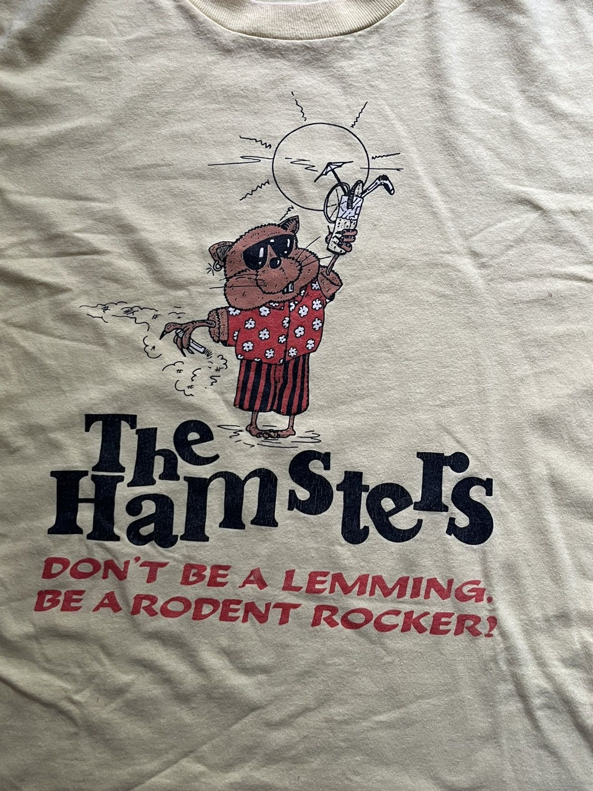 Band Tees × Vintage The Hamsters 90s band tshirt 2yk Size US XL / EU 56 / 4 - 3 Thumbnail