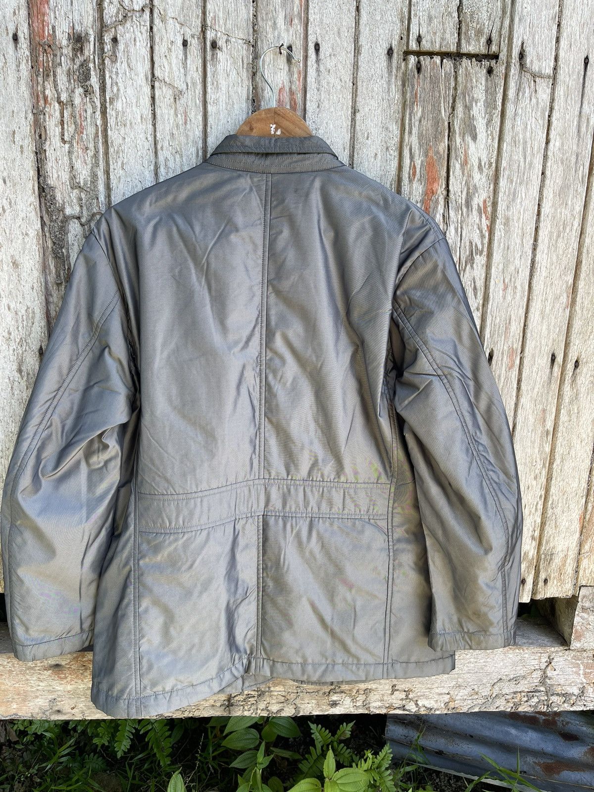 Burberry Burberry London Waxed Field Jacket – Grey Size M / US 6-8 / IT 42-44 - 8 Thumbnail