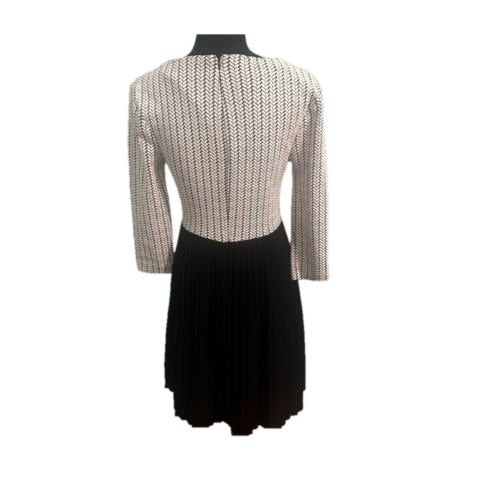 Ganni Anthropologie GANNI Crossknit Dress Size M / US 6-8 / IT 42-44 - 6 Thumbnail