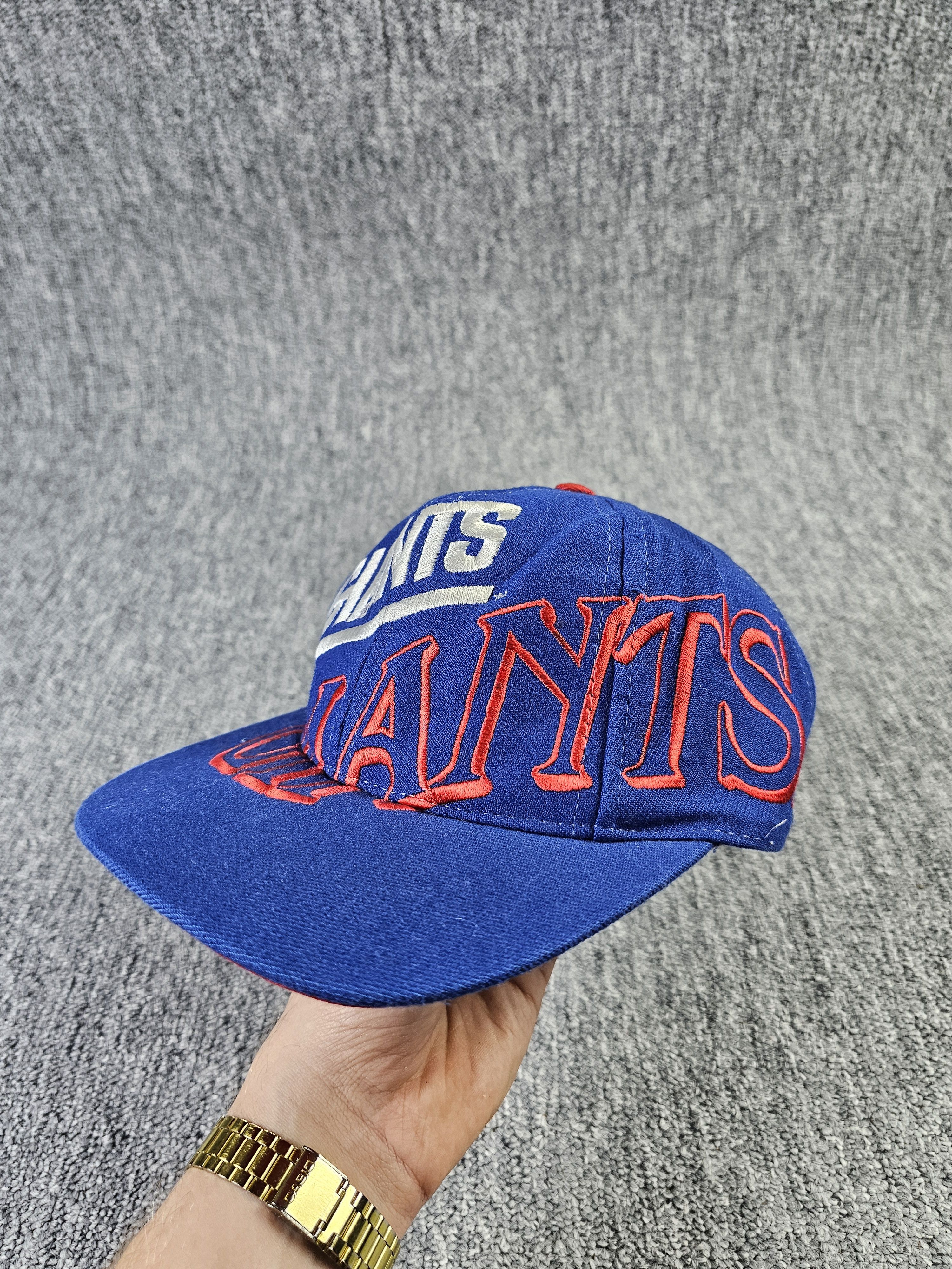 The Game Vintage 90s The Game New York Giants Big Logo Snapback Hat Size ONE SIZE - 1 Thumbnail