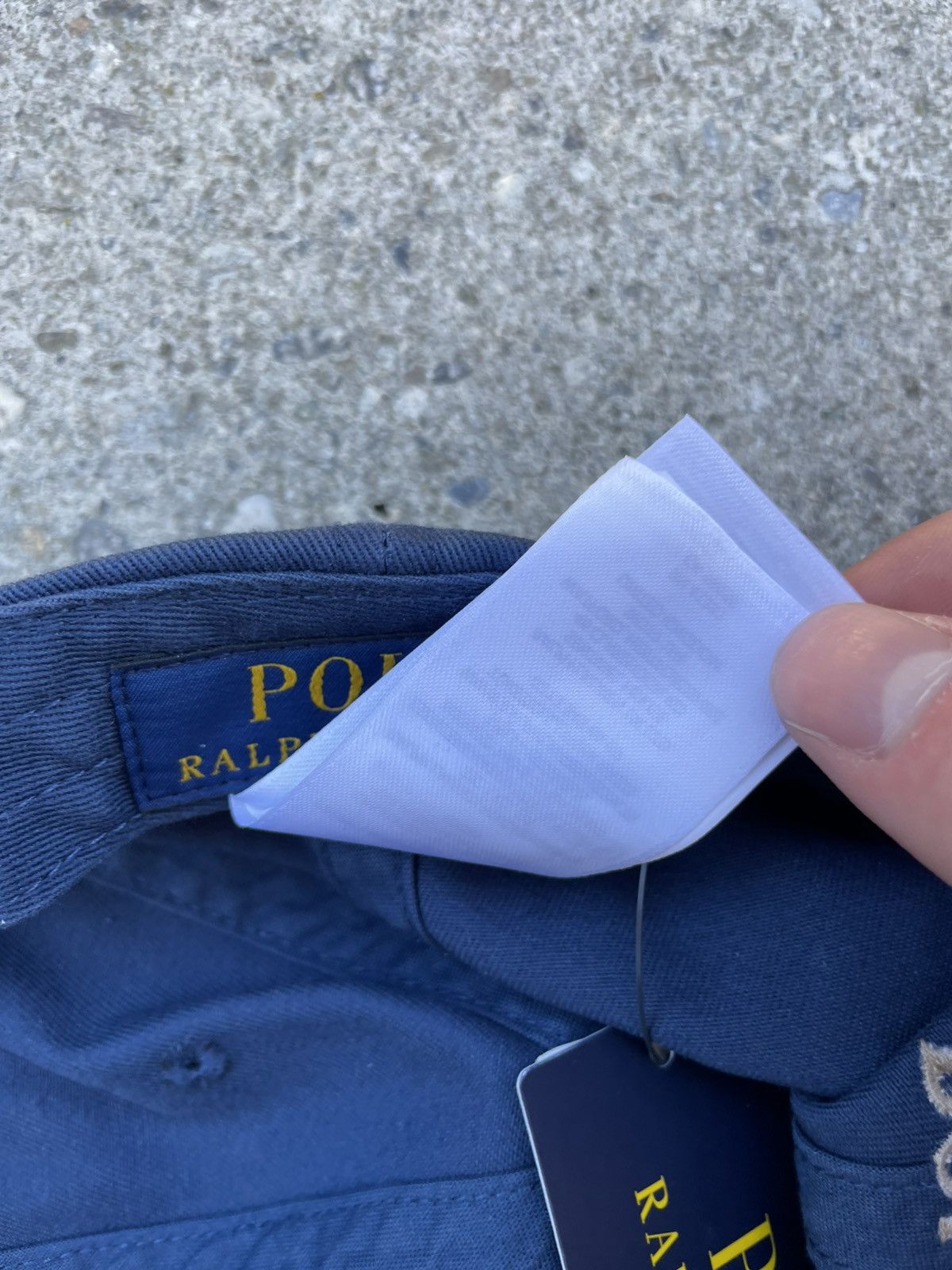 Polo Ralph Lauren Polo Ralph Lauren Hat Cap Luxury Menswear Blue One S. Size Size ONE SIZE - 17 Thumbnail