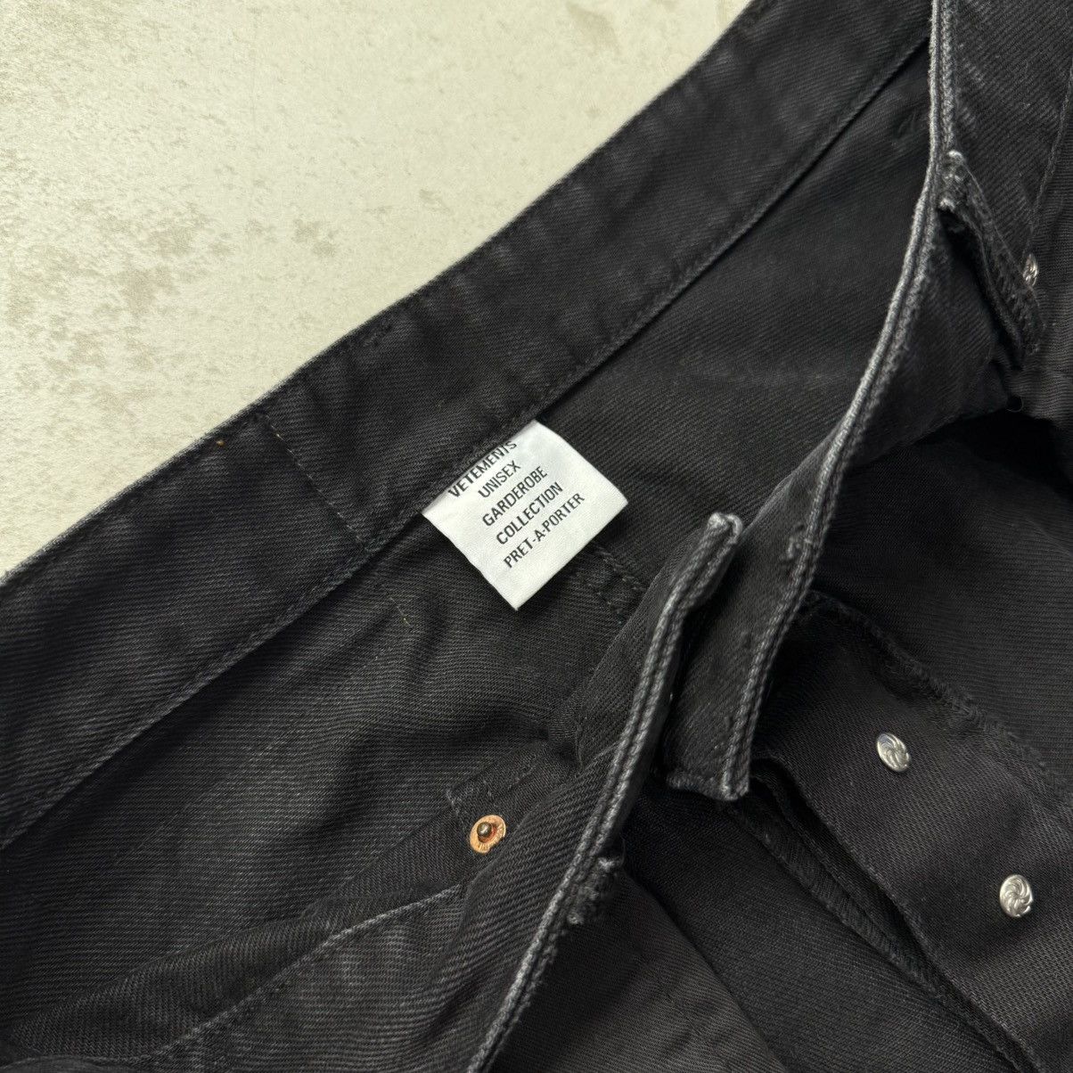 Vetements Vetements SS23 Inside-out Bell Botton Denim Pants Size US 31 - 5 Thumbnail