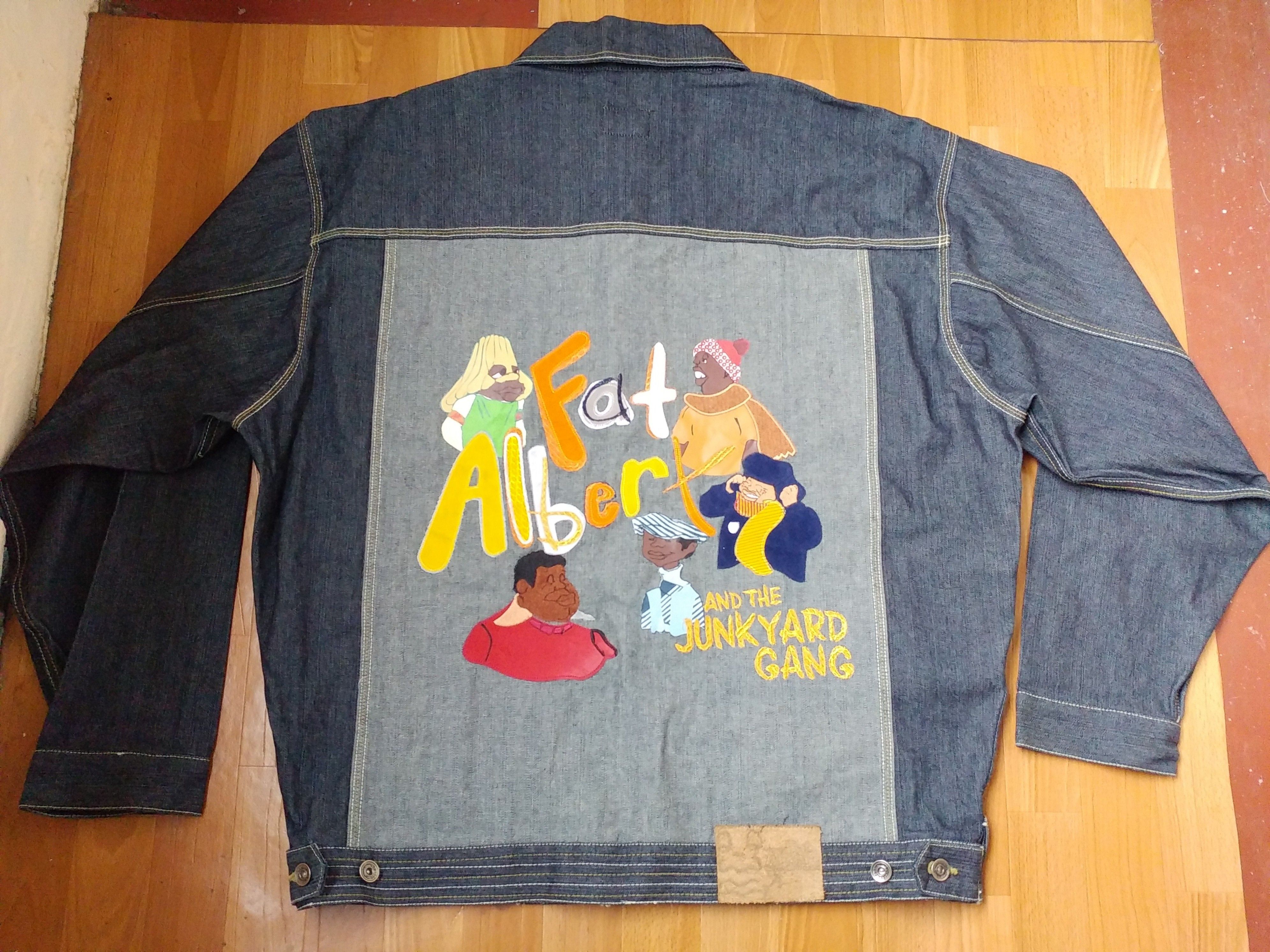 Fubu Platinum Fubu jacket Fat Albert and the Cosby Kids denim XL Size US XL / EU 56 / 4 - 2 Thumbnail