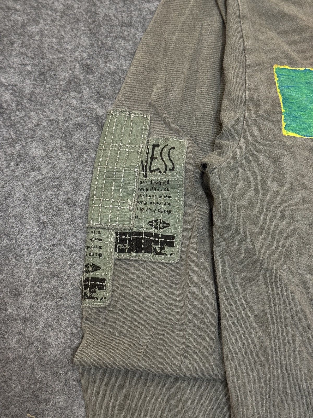 Madness Madness Pigment Dyed Crewneck Long Sleeve. Size US M / EU 48-50 / 2 - 6 Thumbnail