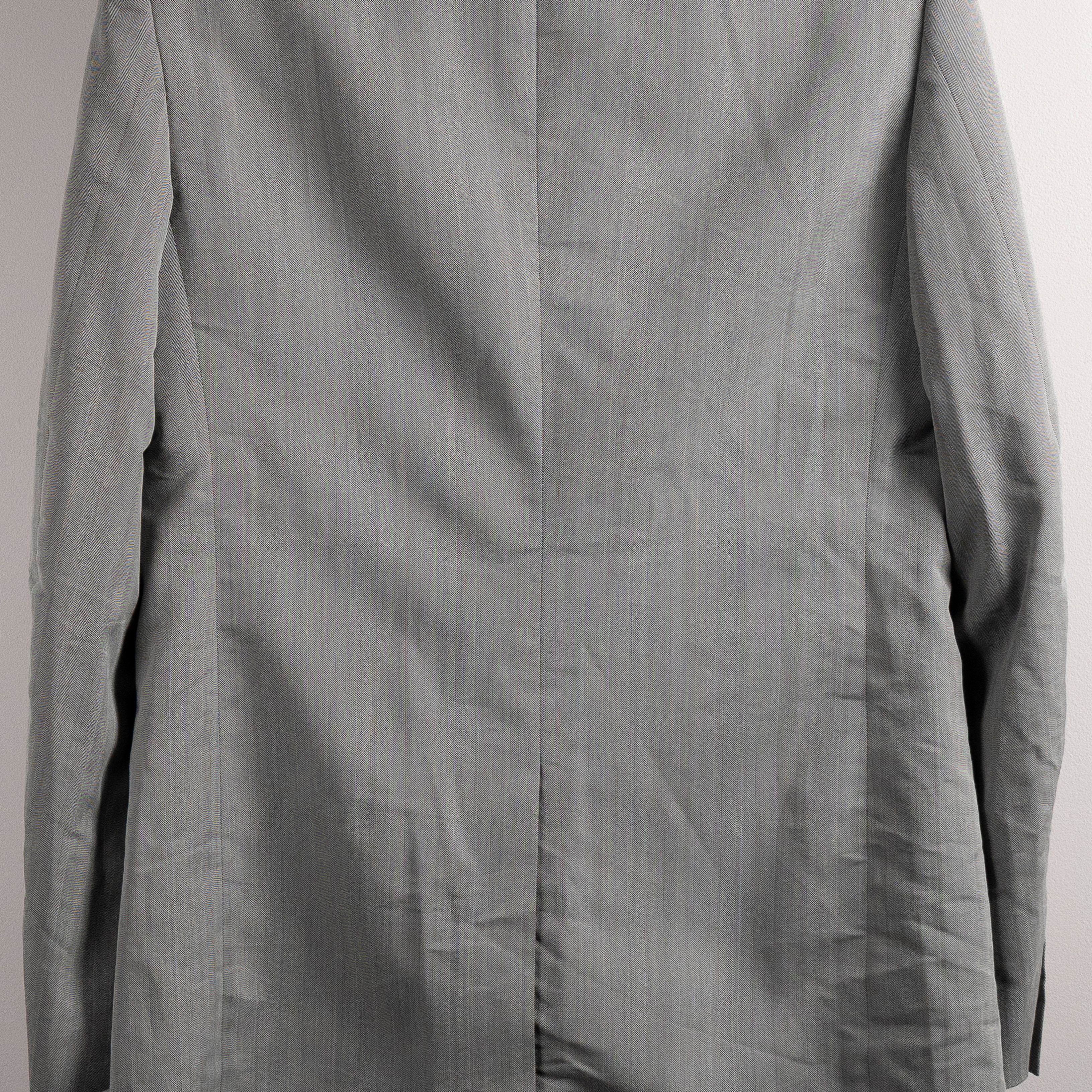 Comme des Garcons Homme Deux Comme Des Garcons Homme Deux SS08 Herringbone Stripe Blazer Size US L / EU 52-54 / 3 - 8 Thumbnail