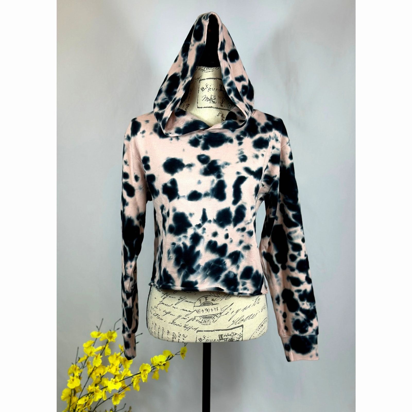 Other 525 America French Terry Hoodie & Joggers Pink Black XS Size XS / US 0-2 / IT 36-38 - 3 Thumbnail