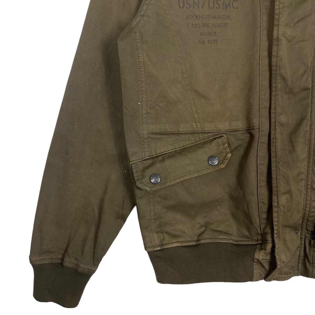 Avirex 💥AVIREX TYPE A2 MODERN BOMBER JACKET Size US M / EU 48-50 / 2 - 4 Thumbnail