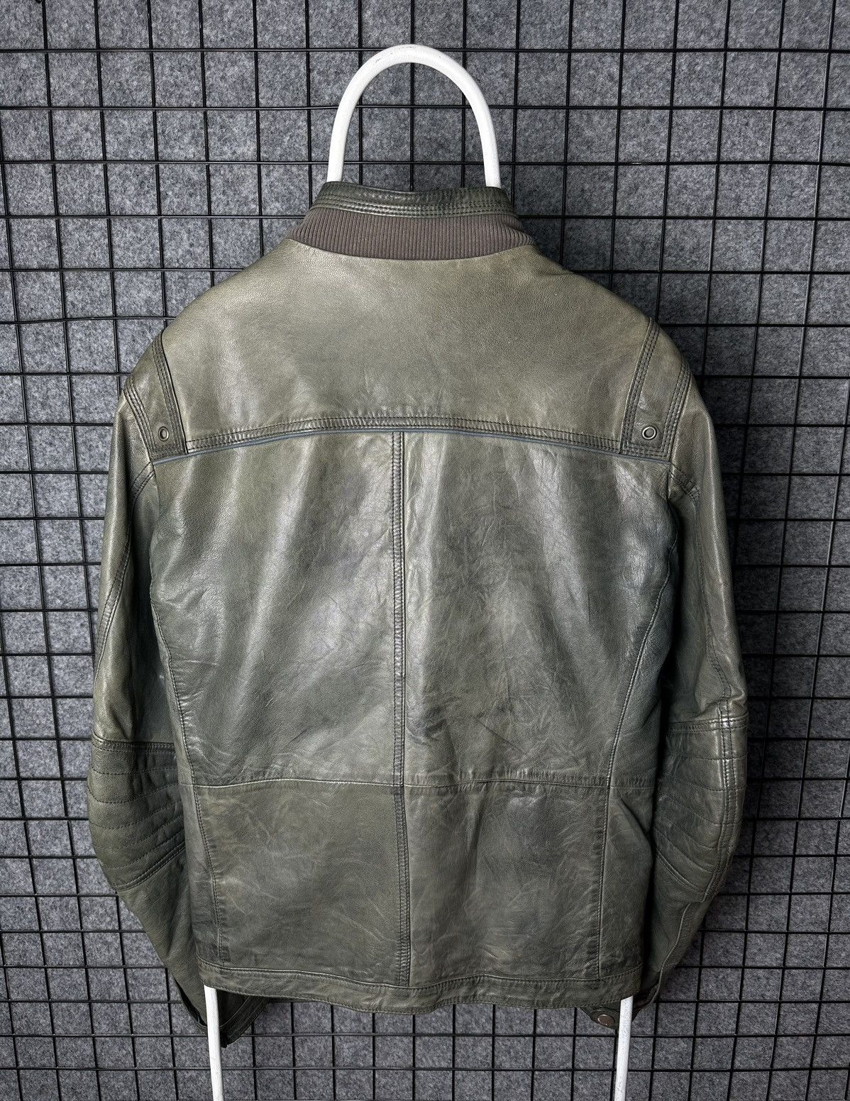 Genuine Leather × Marc O'Polo Campus by Marc O Polo Casual Real Leather Jacket Size M Size US M / EU 48-50 / 2 - 17 Thumbnail