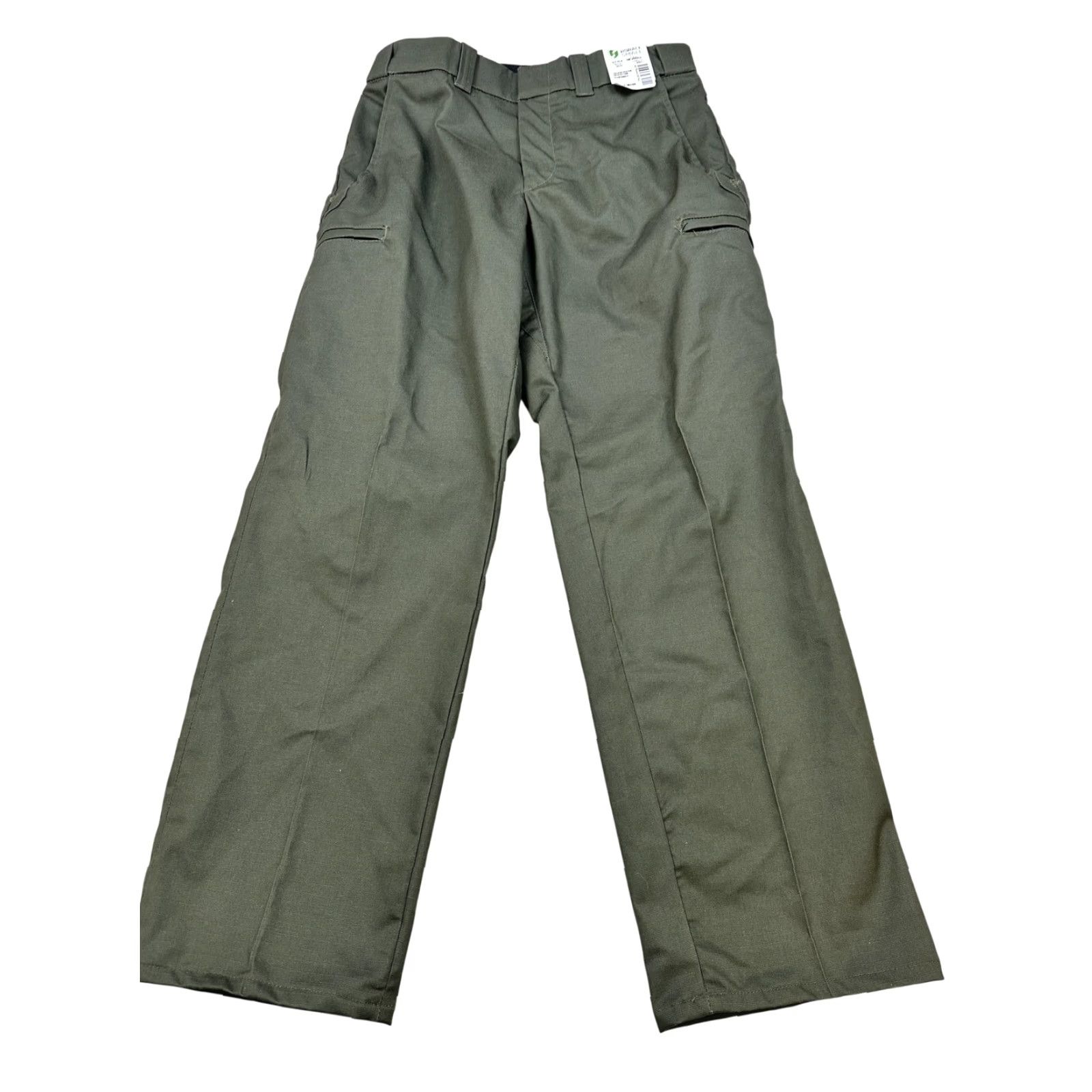 Olive Horace Small Pants Mens 30 Olive Green Uniform Work Stretch NP20062 NWT Size US 30 / EU 46 - 2 Thumbnail