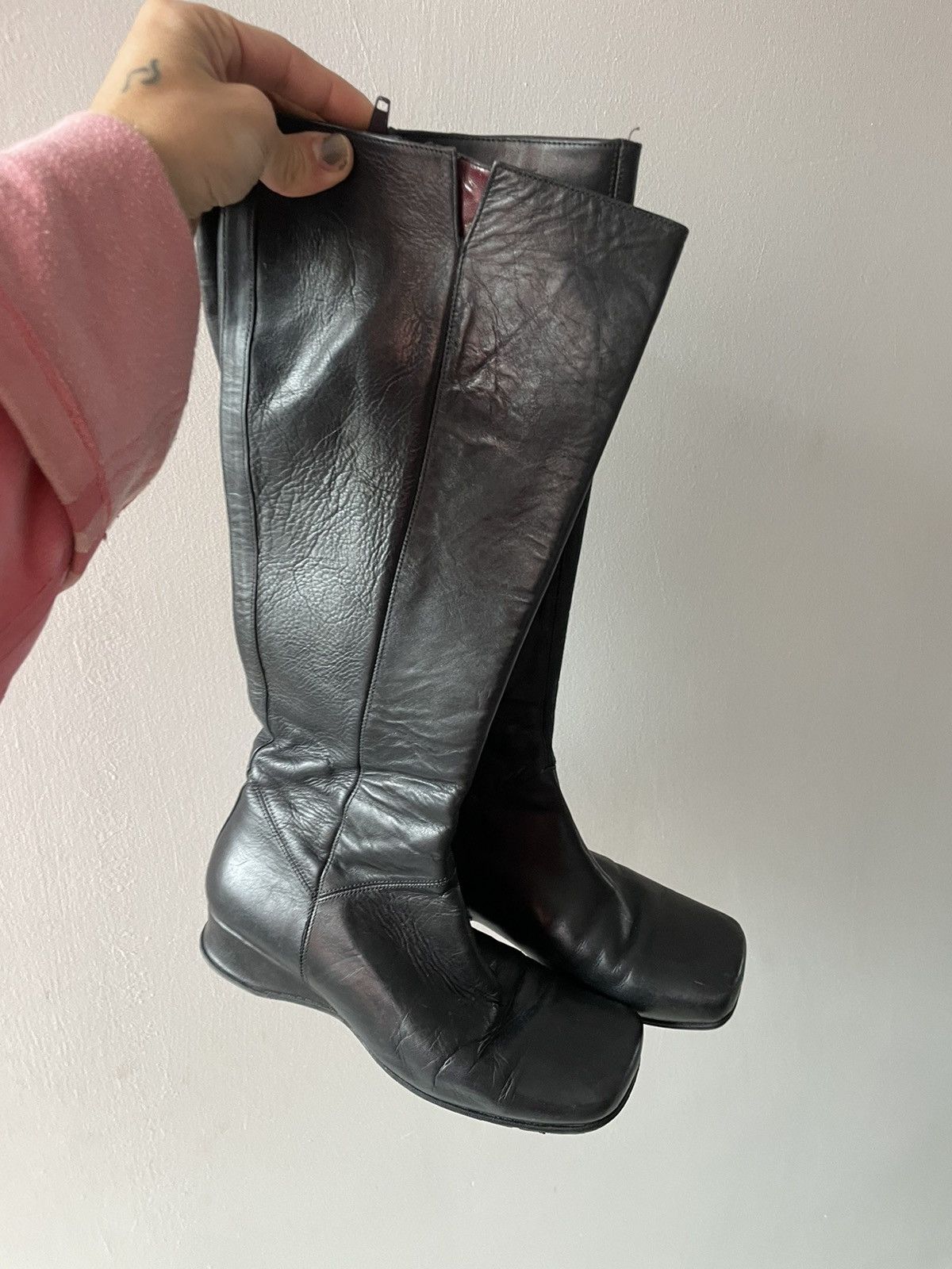 Vintage y2k leather boots Size US 6.5 / IT 36.5 - 7 Thumbnail