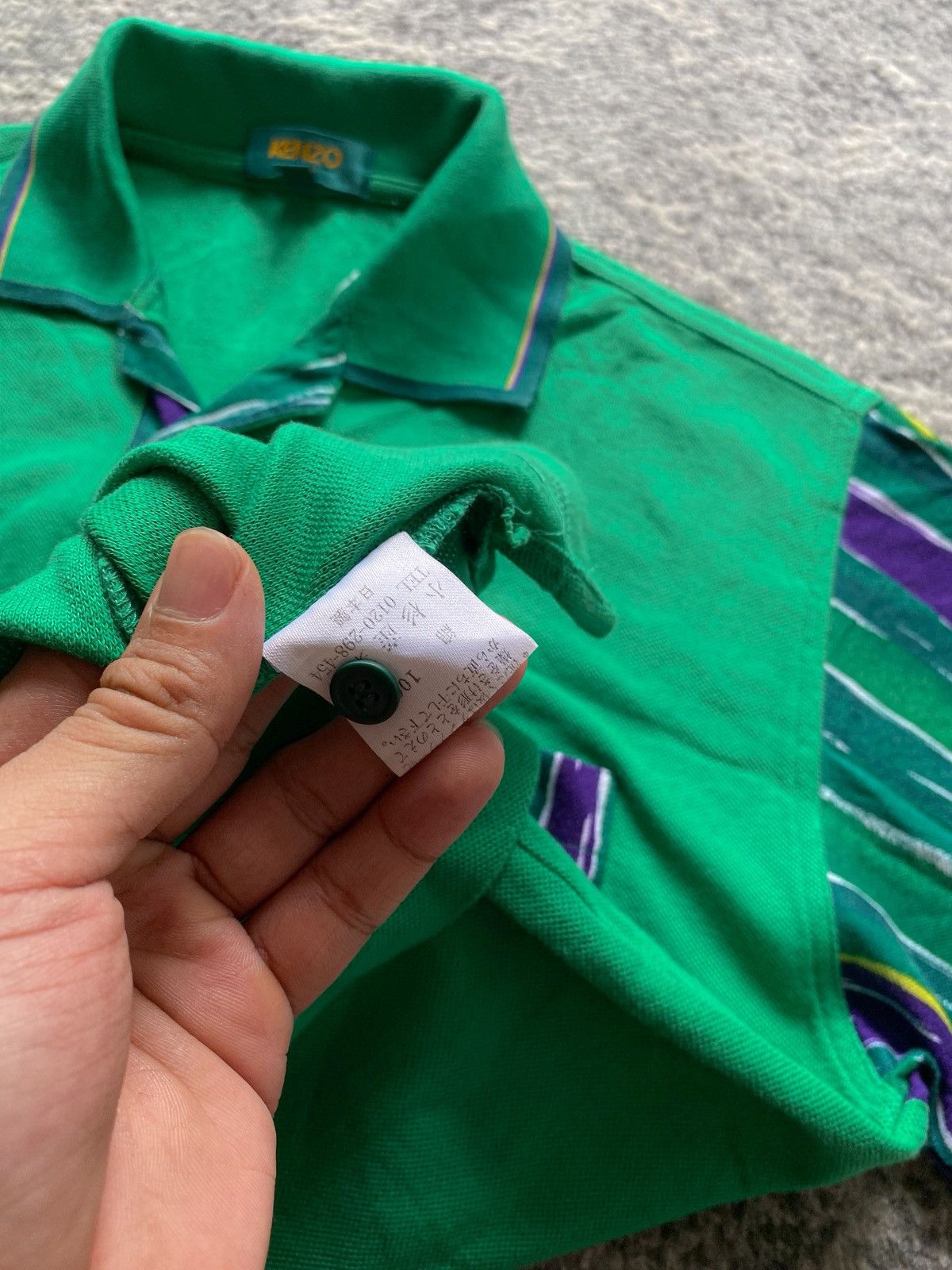 Kenzo Vtg Kenzo Polo Golf Size US L / EU 52-54 / 3 - 6 Thumbnail