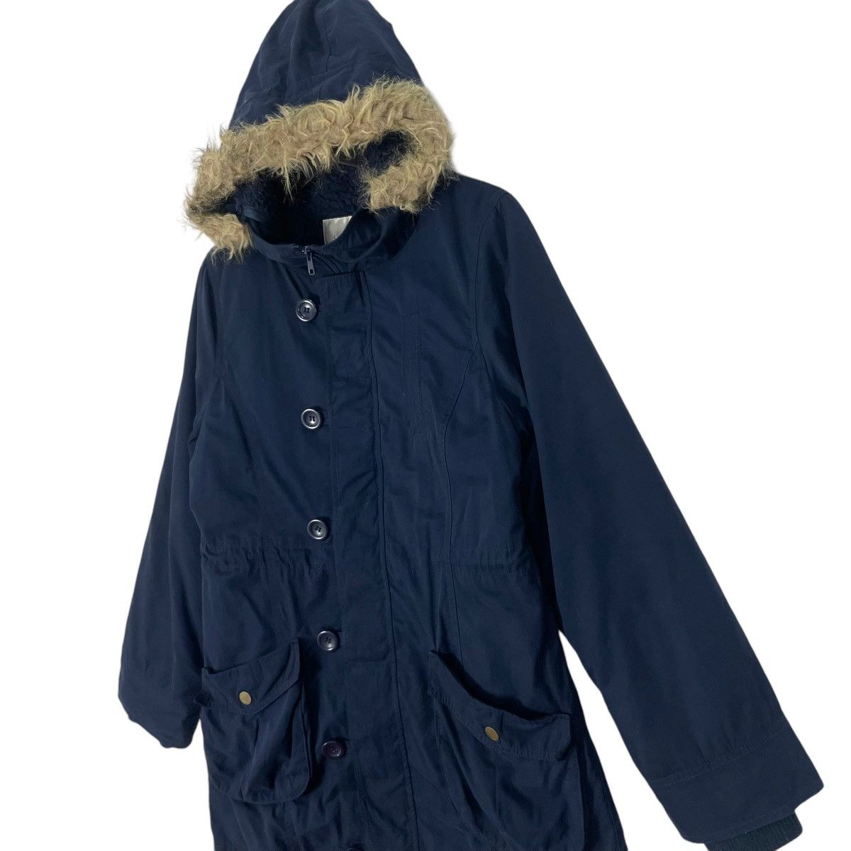 If Six Was Nine Vintage Colza Japanese Brand Faux Fur Hoodie Parka Jacket Size US M / EU 48-50 / 2 - 3 Thumbnail