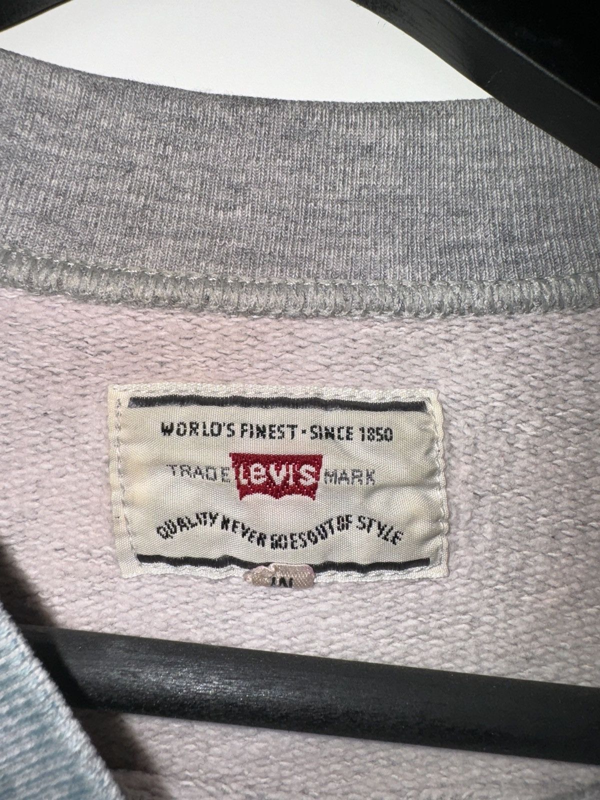 Levi's × Vintage Levi's Nick Kamen All-Over Print Graphic Sweatshirt 1980 Size US M / EU 48-50 / 2 - 2 Thumbnail