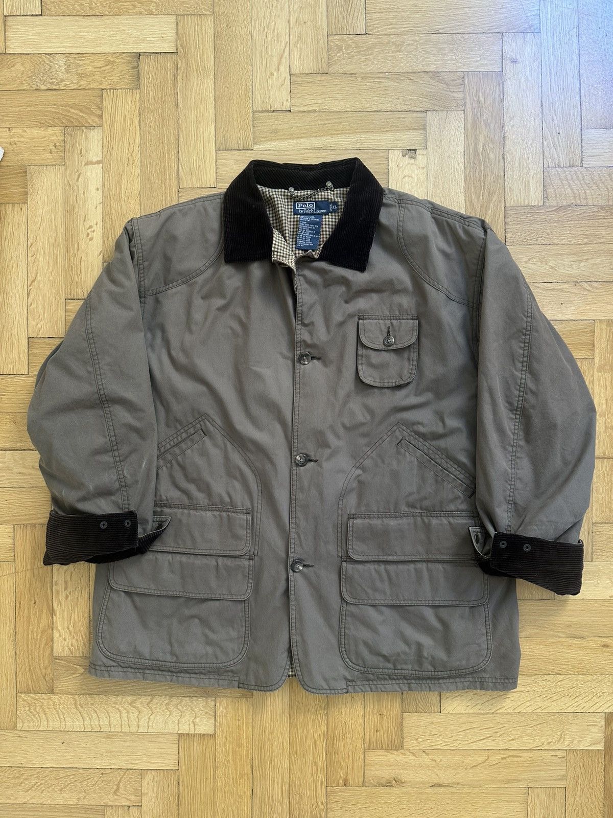 Polo Ralph Lauren Polo Ralph Lauren Vintage Faded Fishermen Style 90s Jacket Size US XL / EU 56 / 4 - 2 Thumbnail
