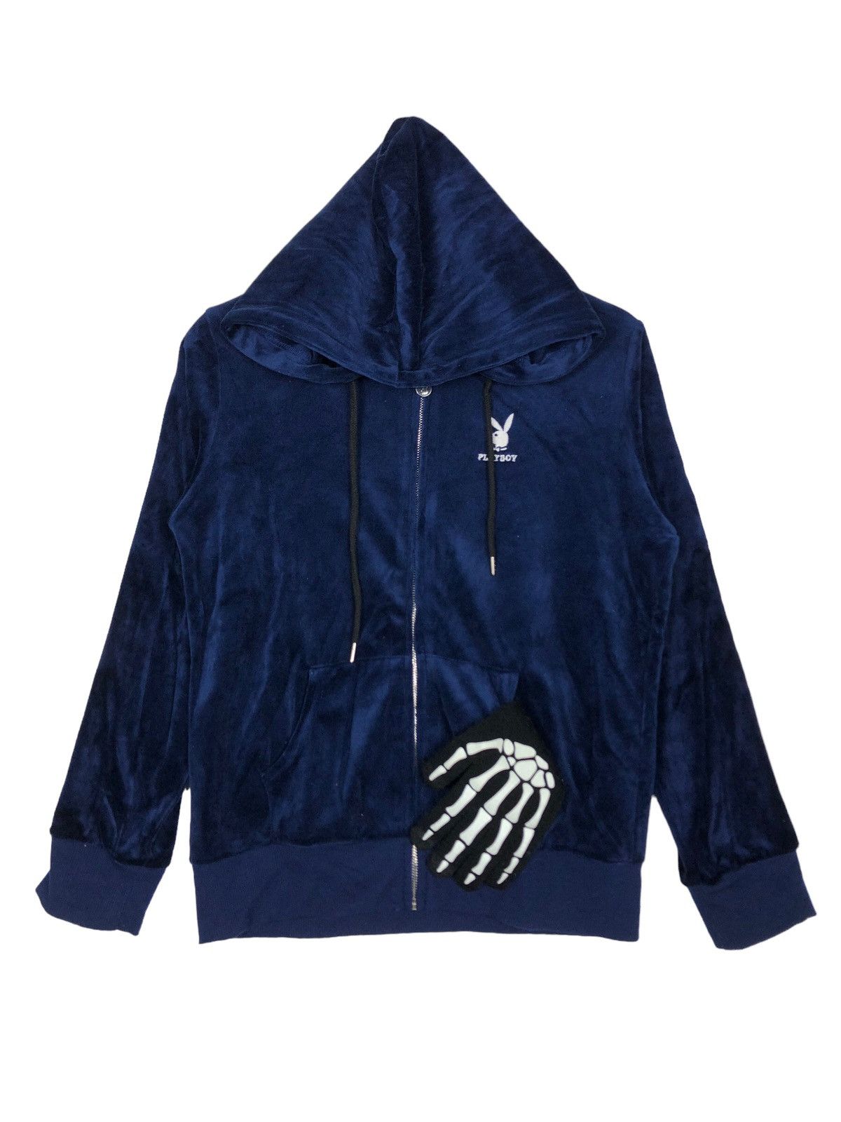 Japanese Brand 🔥90’s Vintage Playboy Hoodie Jacket Big Logo Size US L / EU 52-54 / 3 - 1 Thumbnail