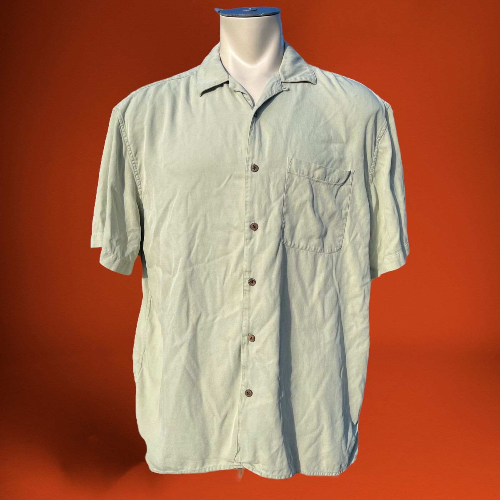 Jos. A. Bank Vintage Jos. A. Bank Shirt 100% Silk Casual Button Down XL Size US XL / EU 56 / 4 - 1 Thumbnail