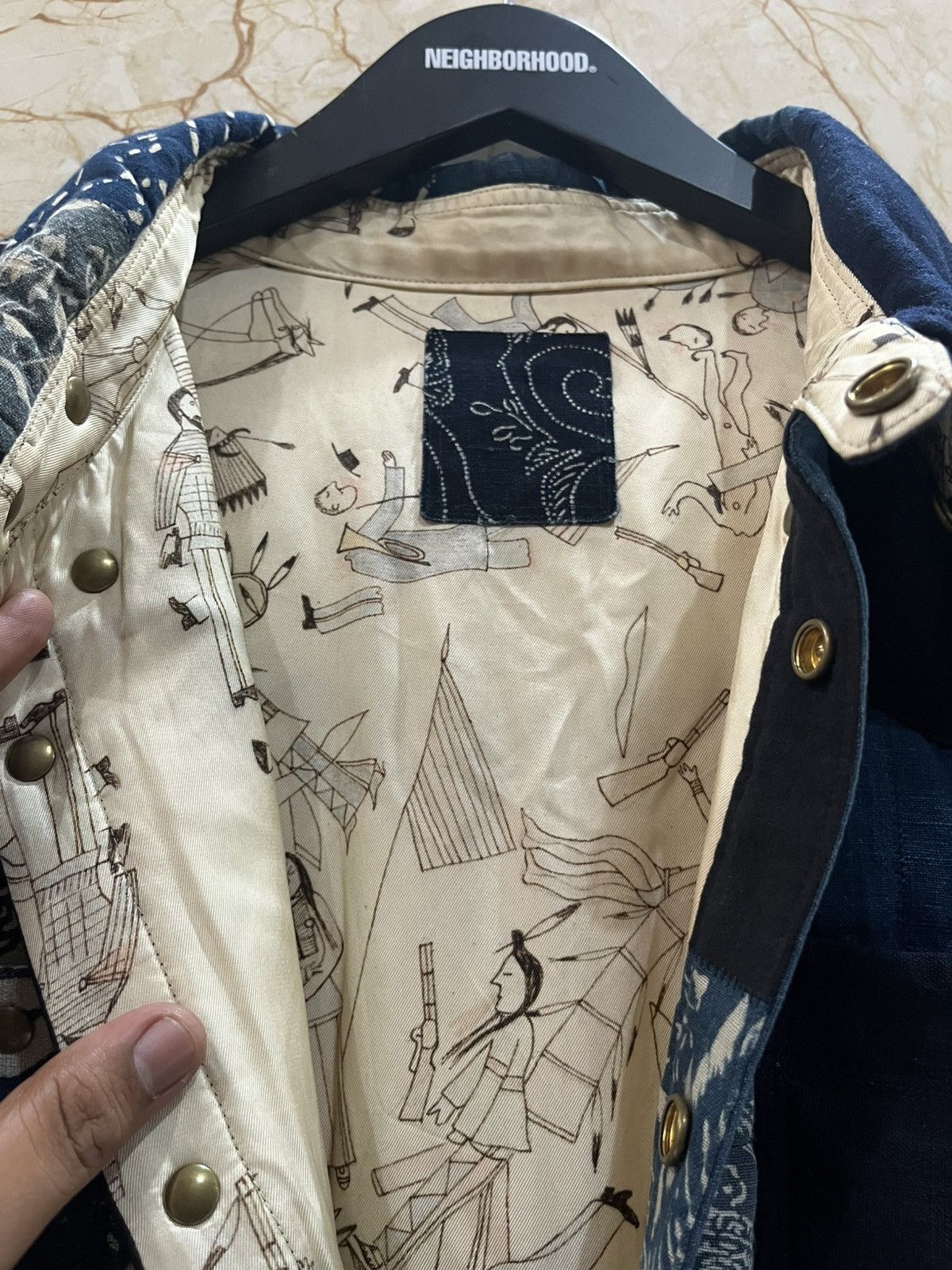 Visvim VISVIM ICT KERCHIEF KOFU DOWN JKT Size US XL / EU 56 / 4 - 6 Thumbnail