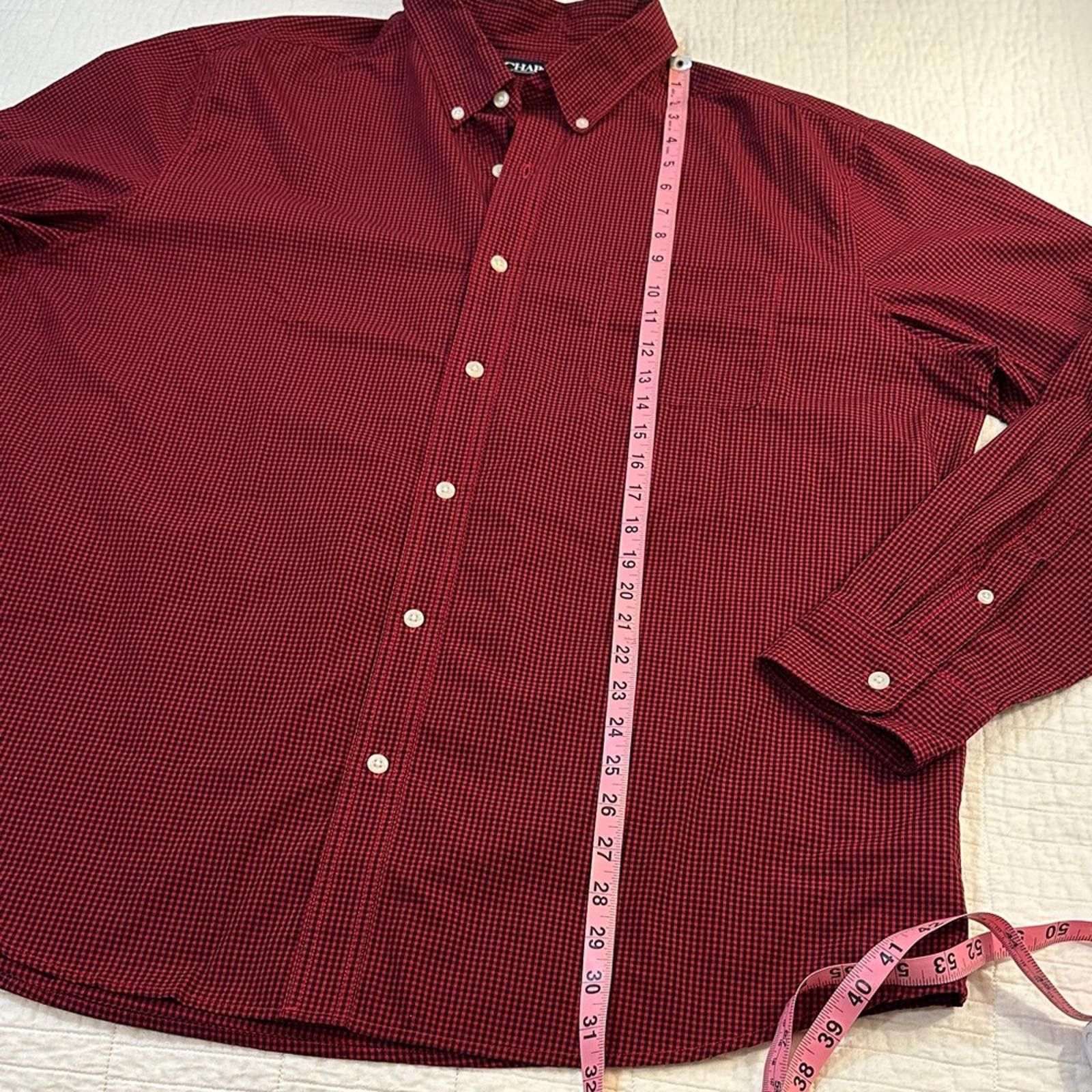 Chaps Chaps XXL Red Plaid Button Down Shirt NWOT Size US XXL / EU 58 / 5 - 7 Thumbnail