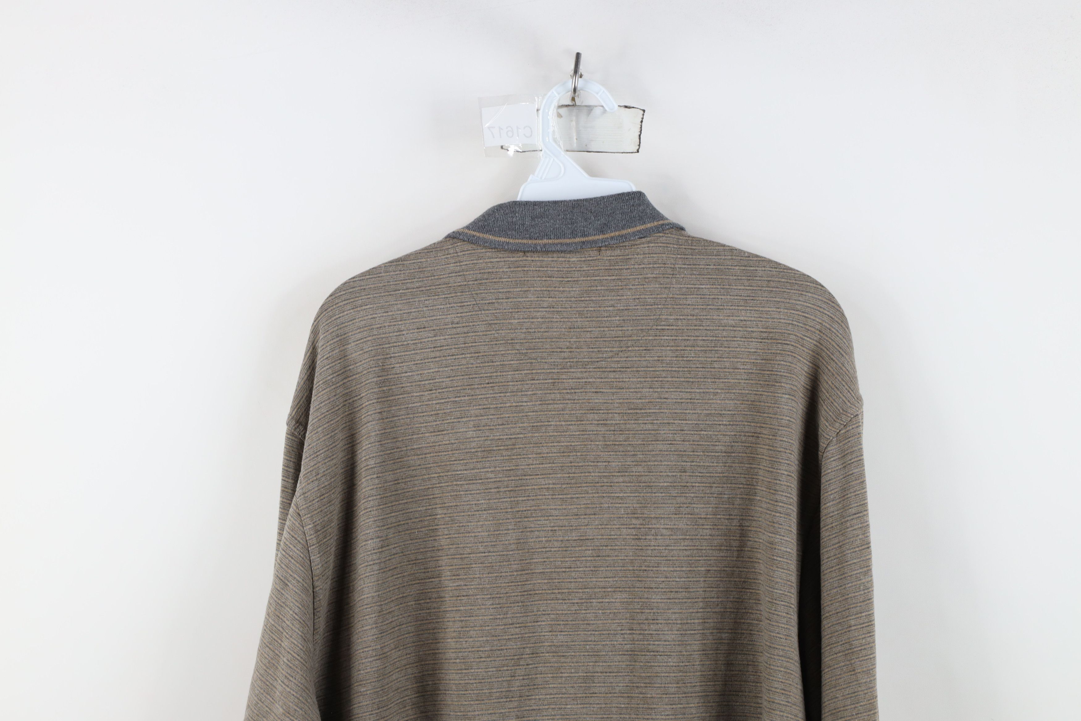 Vintage Vintage 90s Streetwear Knit Long Sleeve Rugby Polo Shirt Size US M / EU 48-50 / 2 - 13 Thumbnail