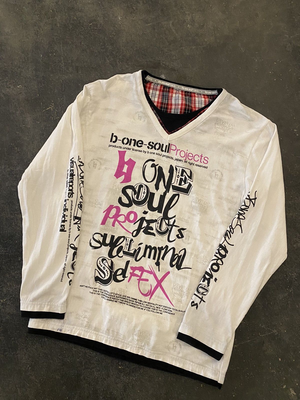 Hysteric Glamour × If Six Was Nine × Japanese Brand Y2k B one soul ifsixwasnine longsleeve Size US M / EU 48-50 / 2 - 3 Thumbnail