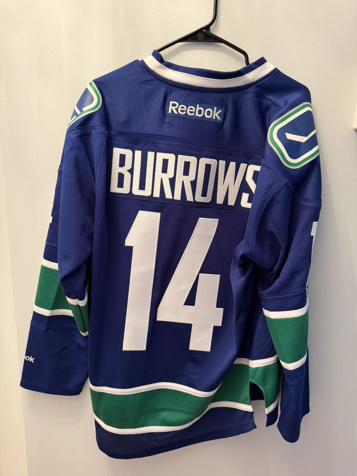 Reebok Canucks Alexander Burrows 100 Year Anniversary Jersey Size US M / EU 48-50 / 2 - 1 Thumbnail