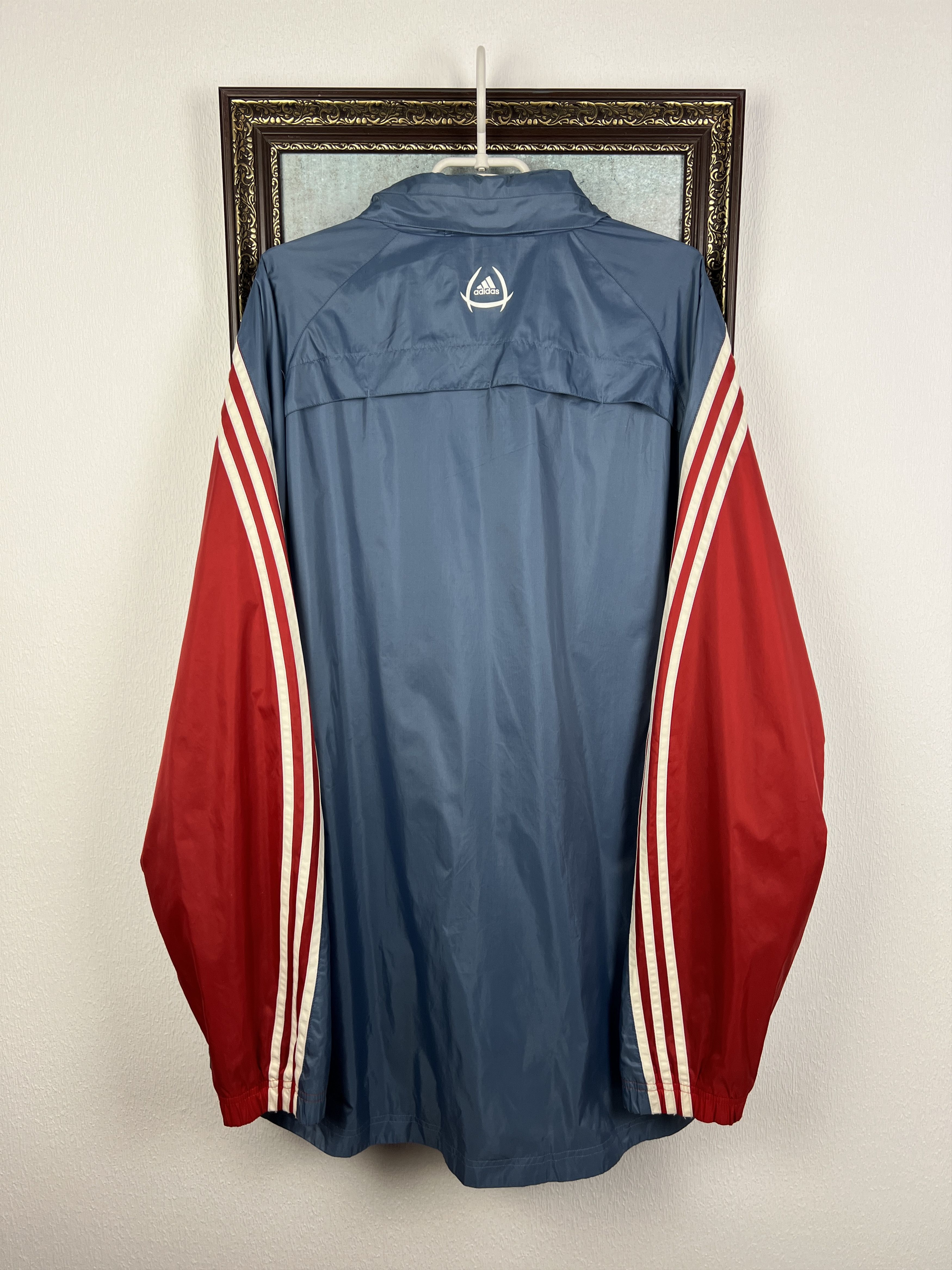 Adidas Bayern Munich Rain Jacket Soccer Track Top Windbreaker Size US XL / EU 56 / 4 - 12 Thumbnail