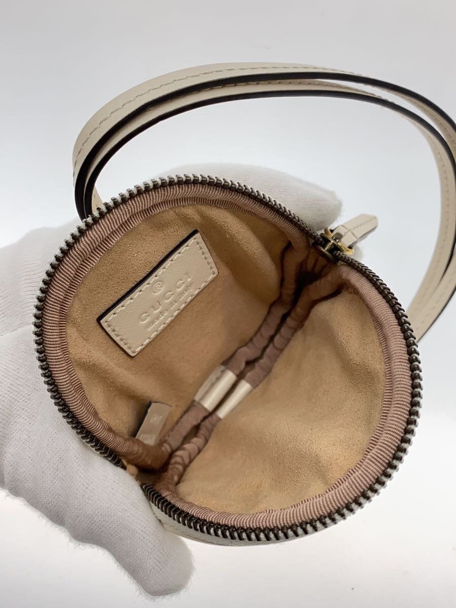 Gucci Gucci Leather Coin Case Ivory Size ONE SIZE - 4 Thumbnail