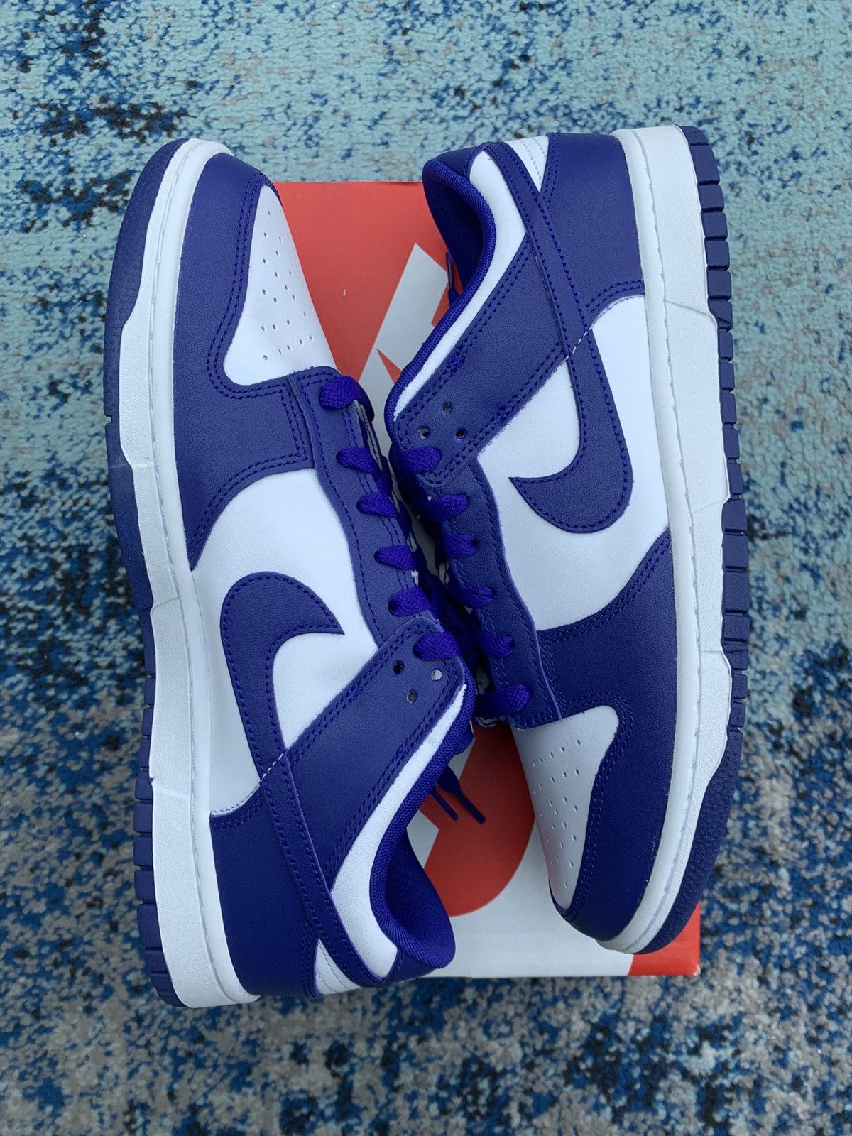Nike Nike Dunk Low Blue/Purple 11US 10UK Size US 11 / EU 44 - 3 Thumbnail
