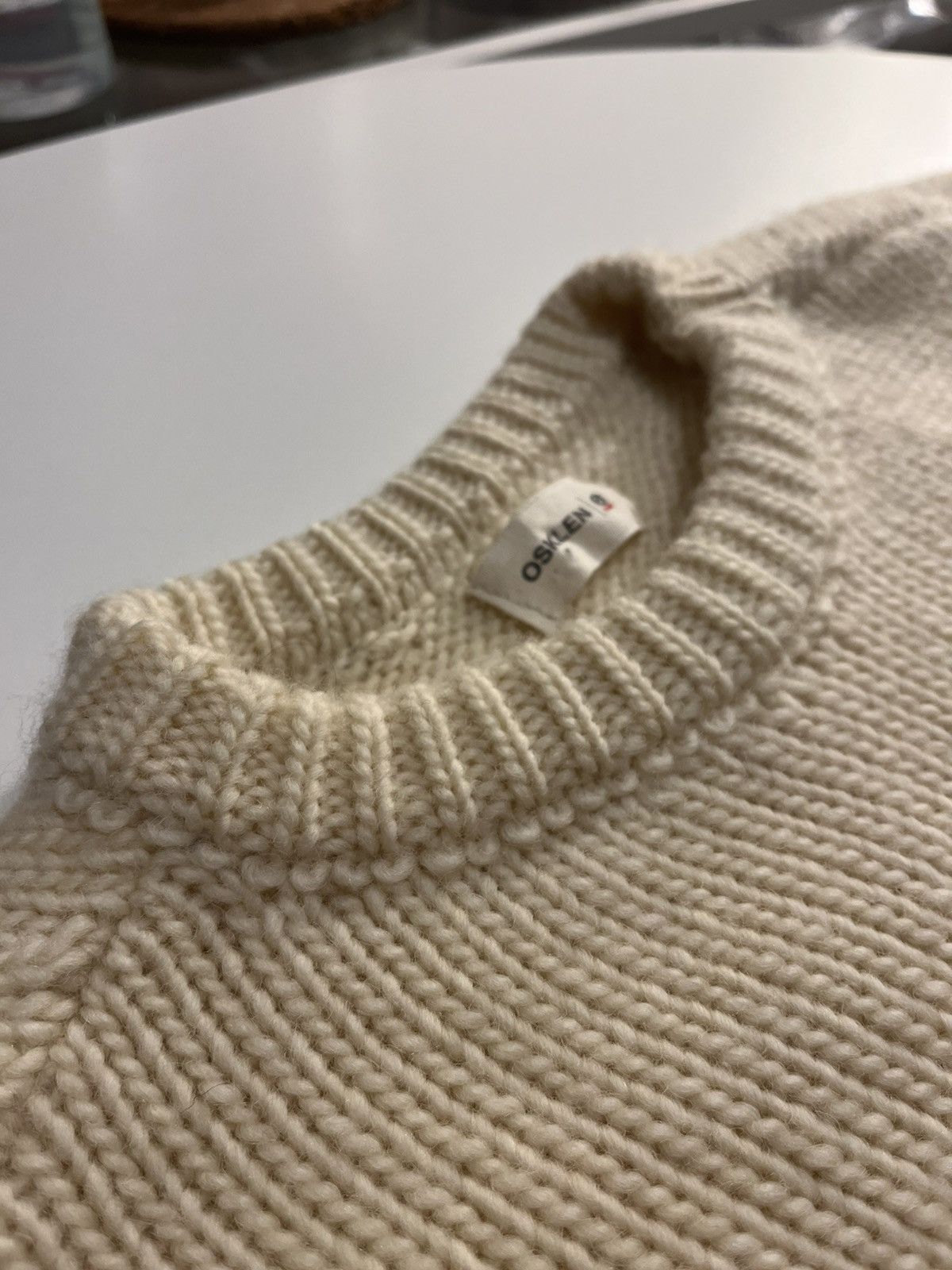 Osklen Osklen Wool Oversized Off-white Knit Sweater Size US M / EU 48-50 / 2 - 4 Thumbnail