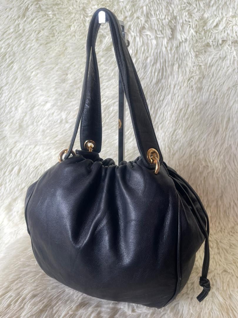 Loewe Loewe Anagram Leather Shoulder Bag Size ONE SIZE - 6 Thumbnail