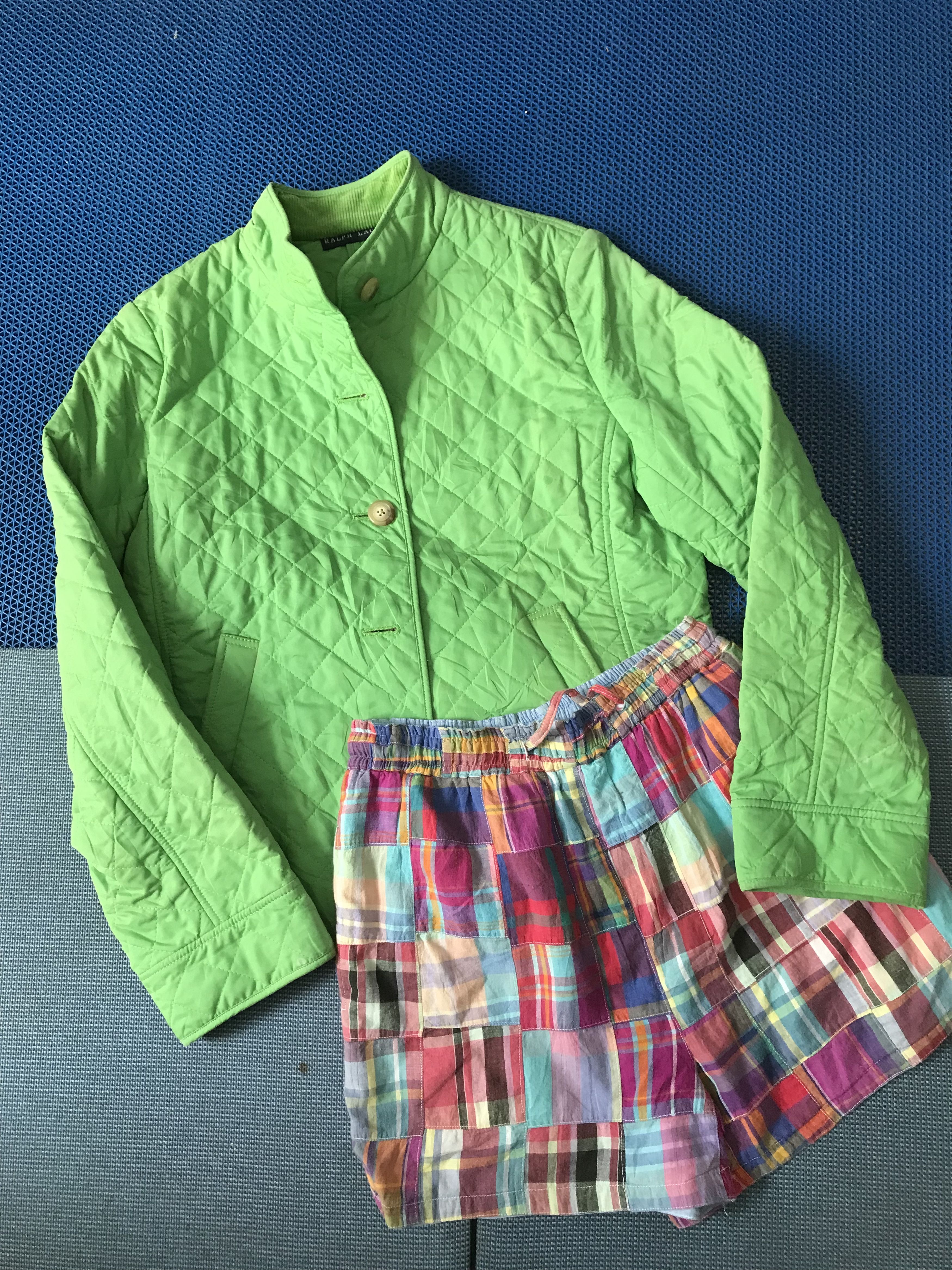 Polo Ralph Lauren Vintage Ralph Lauren Green waterproof Quilted Jacket Padded Size US M / EU 48-50 / 2 - 2 Thumbnail