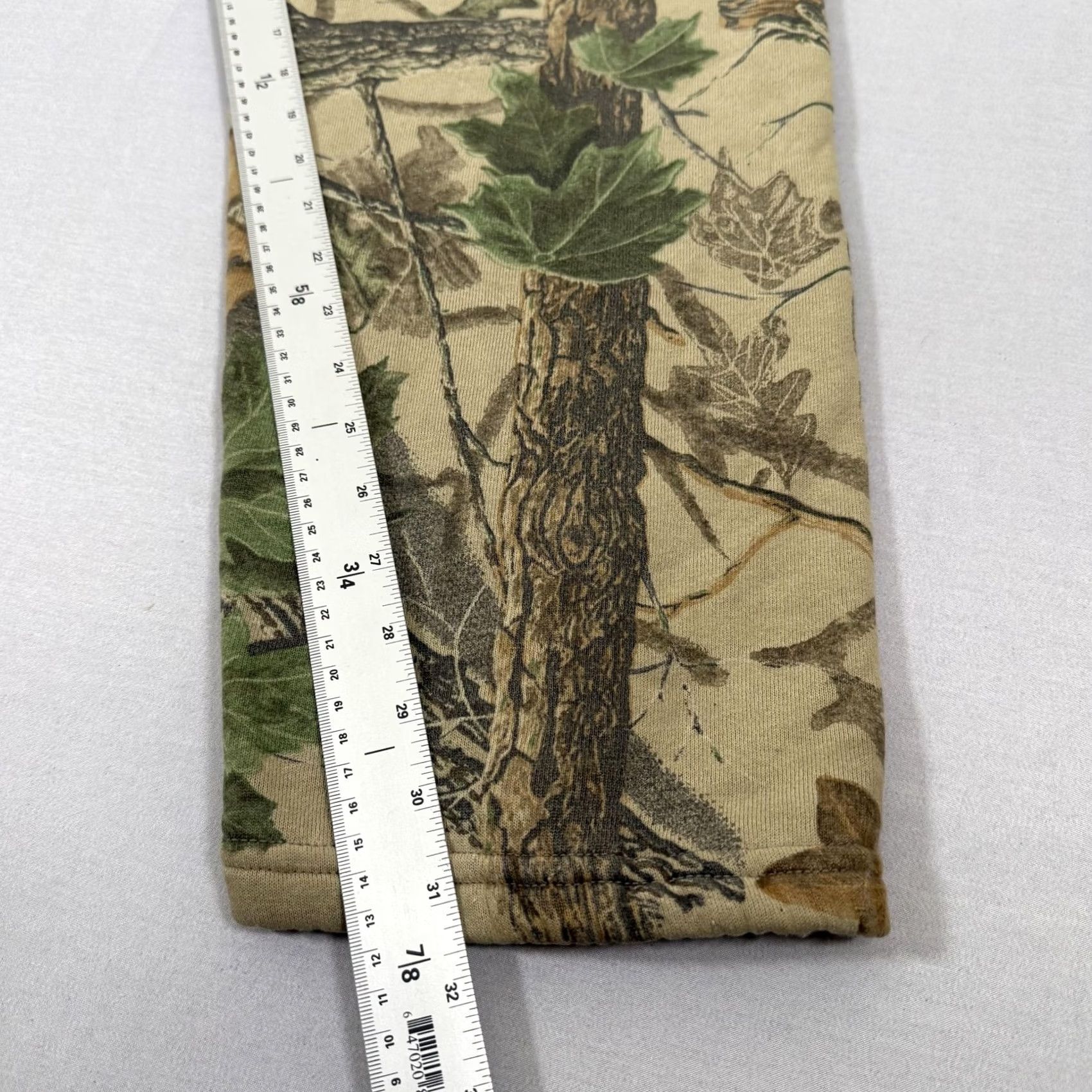 Jerzees VINTAGE Jerzees Pants Mens XL Brown Realtree Camo Sweat Fleece 90s USA Outdoors Size US 36 / EU 52 - 5 Thumbnail