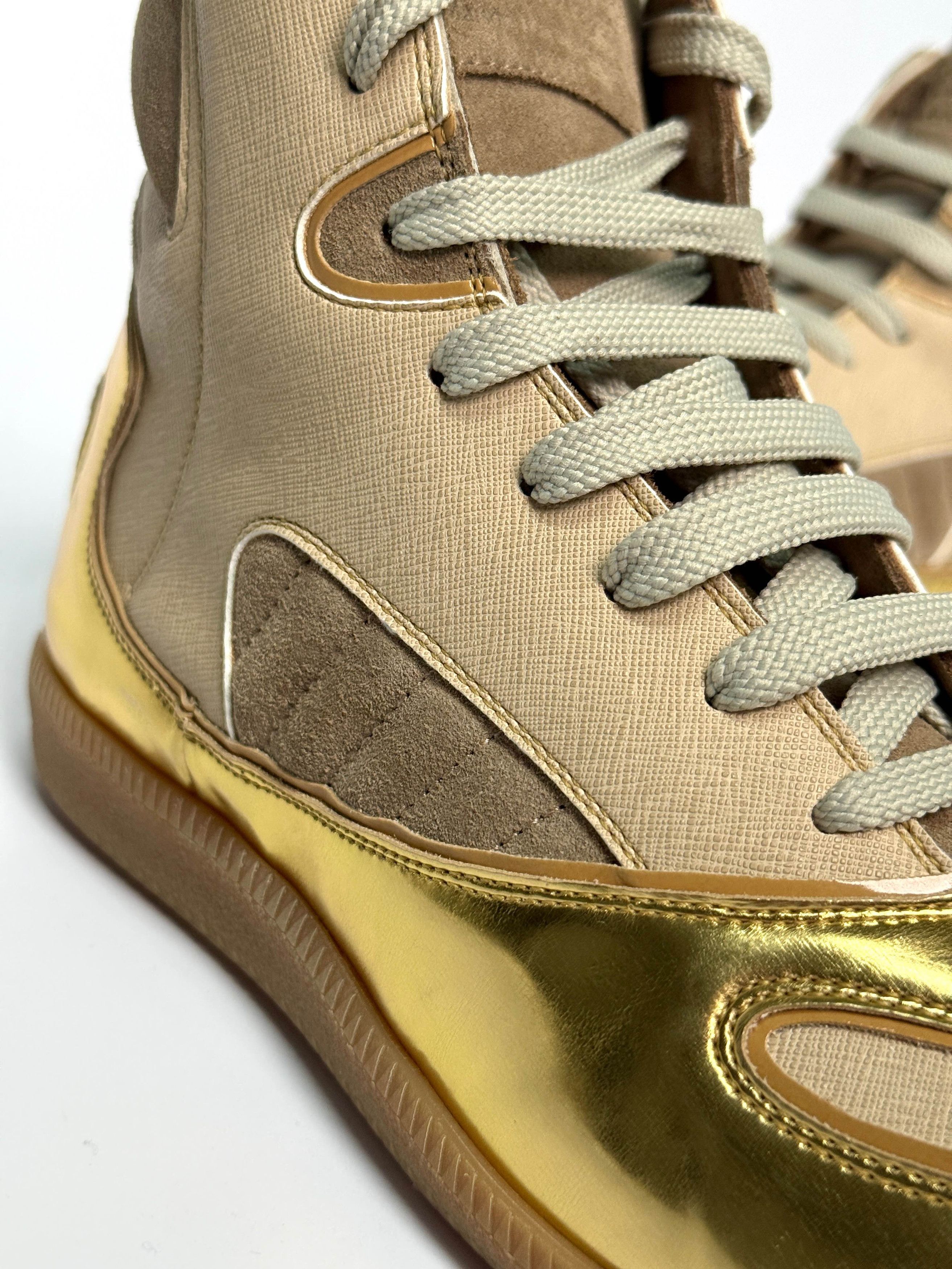 Maison Margiela Maison Martin Margiela Gold "Cadillac" Hightop Size US 8 / EU 41 - 8 Thumbnail