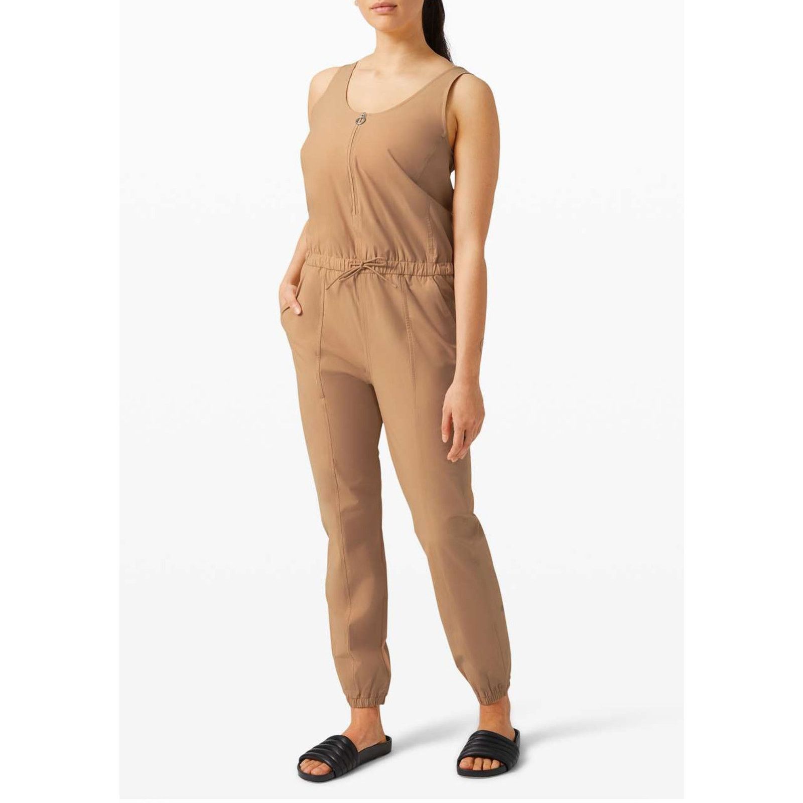 Lululemon NWOT Lululemon Shift in Time Jumpsuit Sz 6 Beech Wood $148 Size 28" / US 6 / IT 42 - 8 Thumbnail
