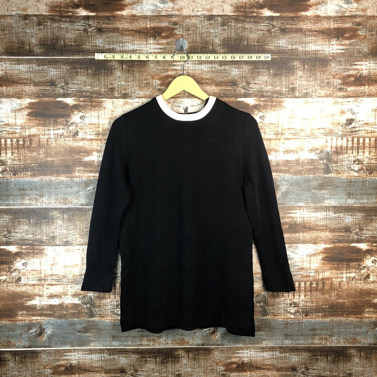 Homespun Knitwear × Japanese Brand Racine Jersey Black Knitwear #A1895 Size M / US 6-8 / IT 42-44 - 1 Thumbnail