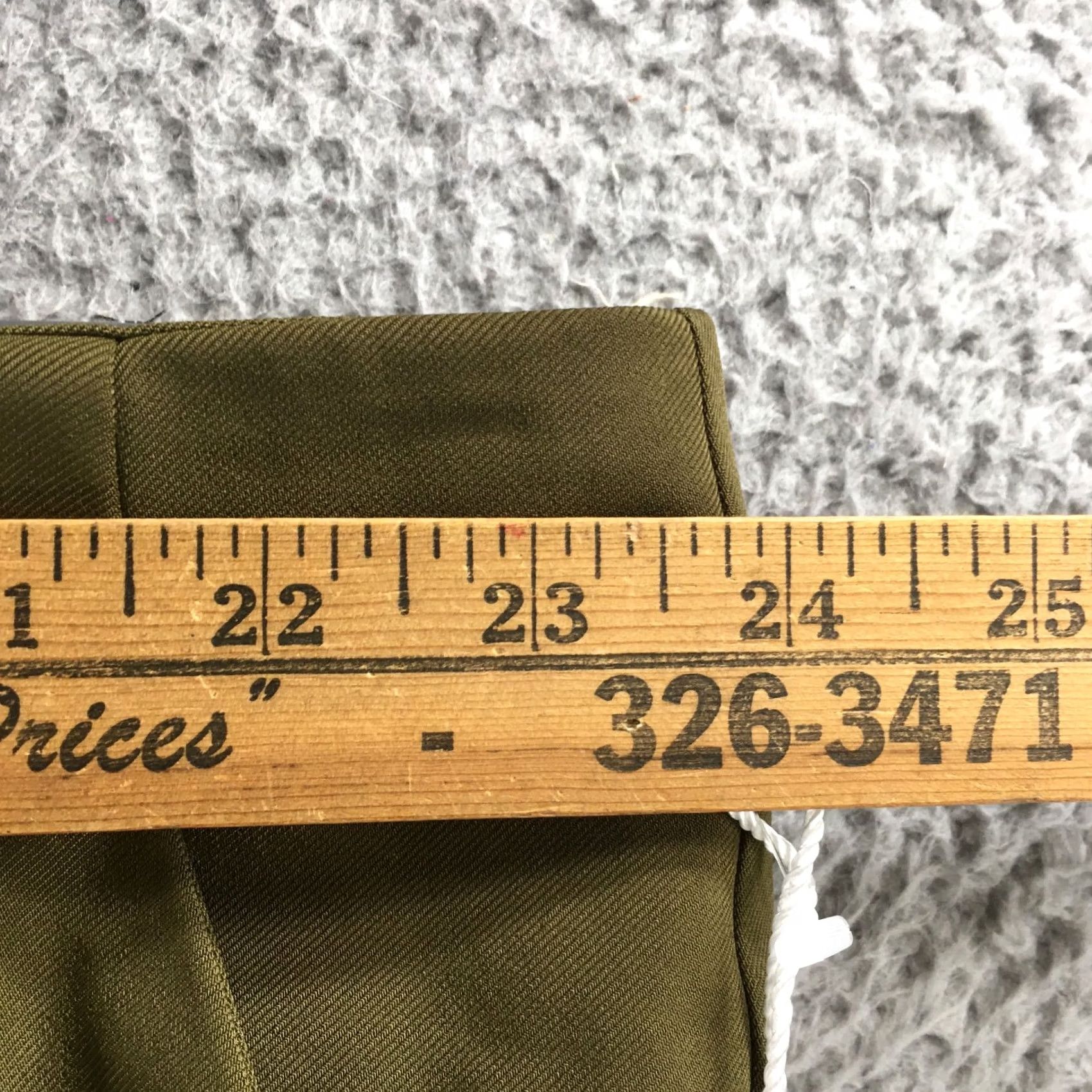 Worthington Worthington Ankle Pants Womens 24W Green Straight Pants 24W Women’s Plus Size Side Zip Fly New Size 42" / US 20 - 6 Thumbnail