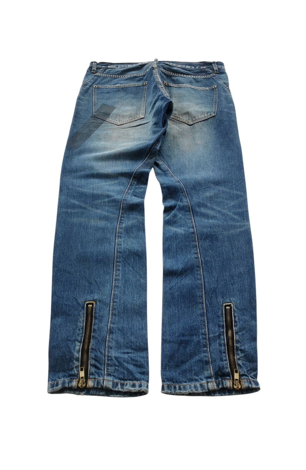 Undercover RNA Twisted Distressed Denim Jeans Style Undercover Size US 32 / EU 48 - 4 Thumbnail