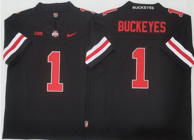 Other Buckeyes 1 Buckeyes Black Jersey Size US M / EU 48-50 / 2 - 1 Thumbnail