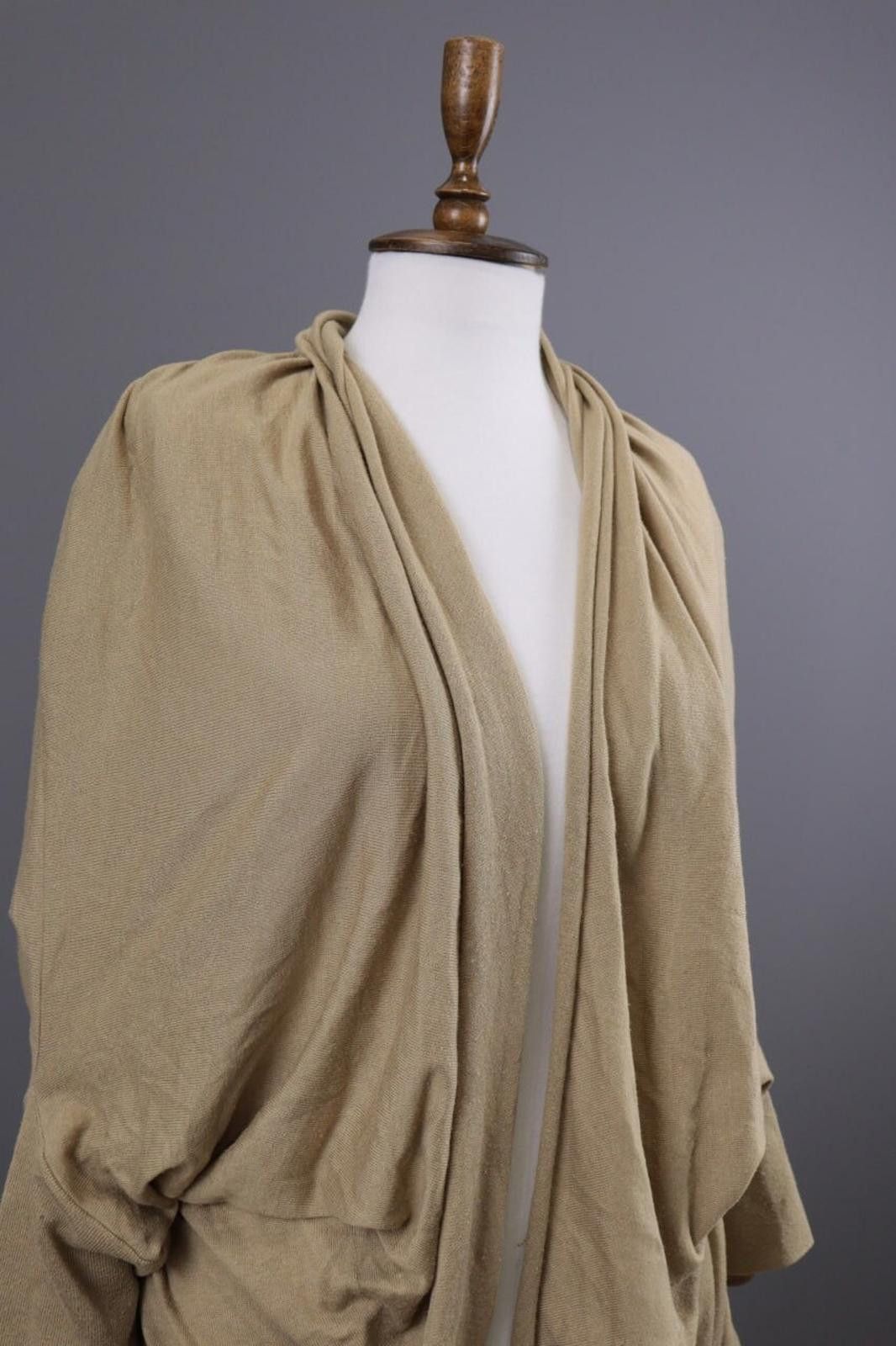 Lauren Ralph Lauren Lauren Ralph Lauren Beige Lagenlook Cardigan Cape Size L Size L / US 10 / IT 46 - 4 Thumbnail