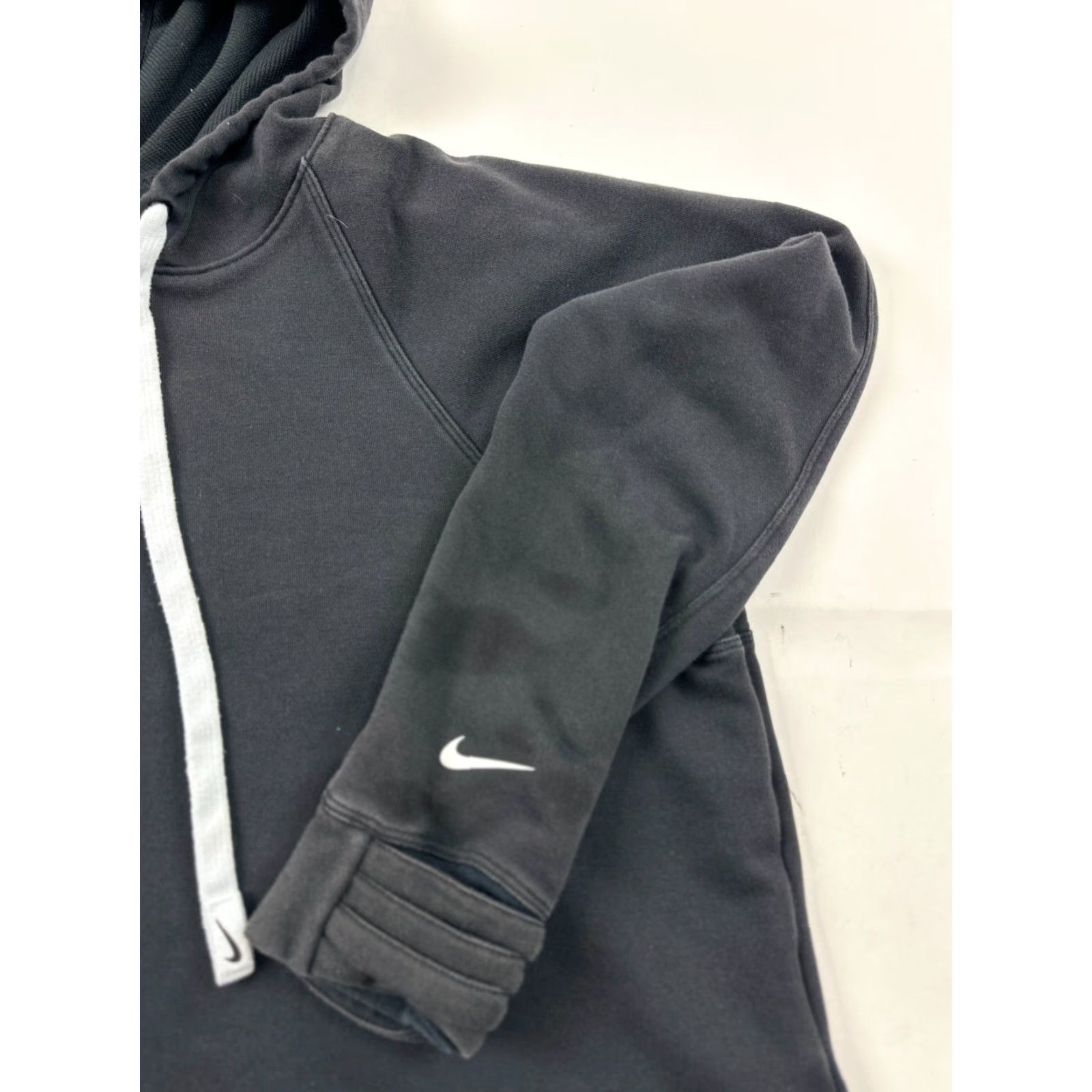 Nike Nike Sweatshirt Hoodie Womens Small Black Dri-Fit Sportswear Swoosh Tech Size S / US 4 / IT 40 - 4 Thumbnail