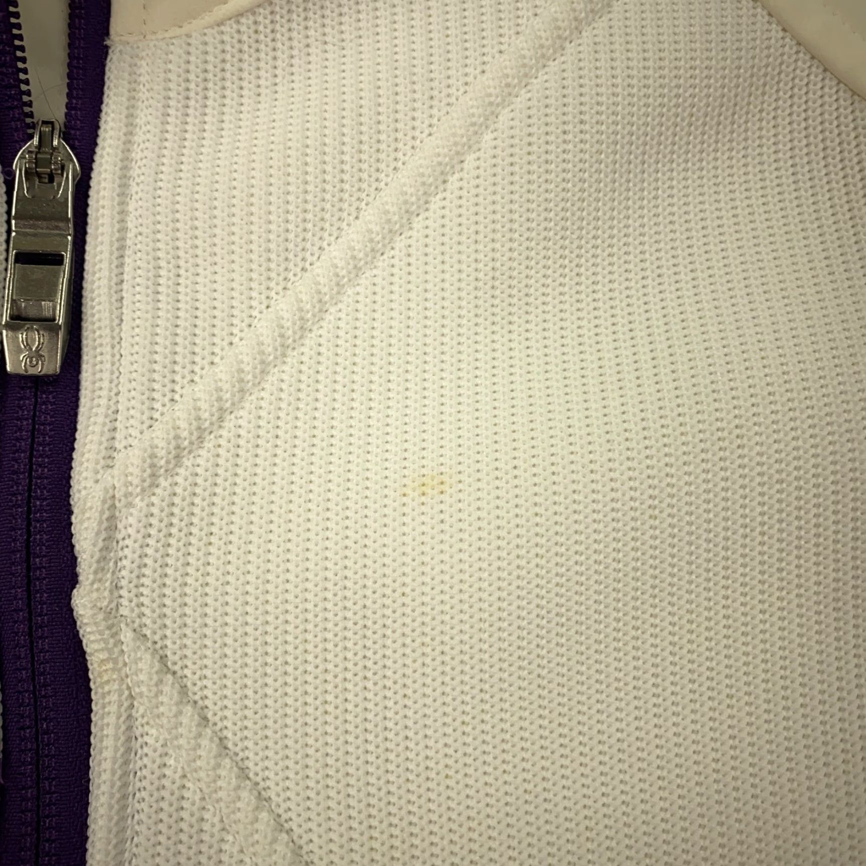Spyder Spyder Core Sweater Jacket Women's Medium White Full Zip Embroidered Size L / US 10 / IT 46 - 4 Thumbnail
